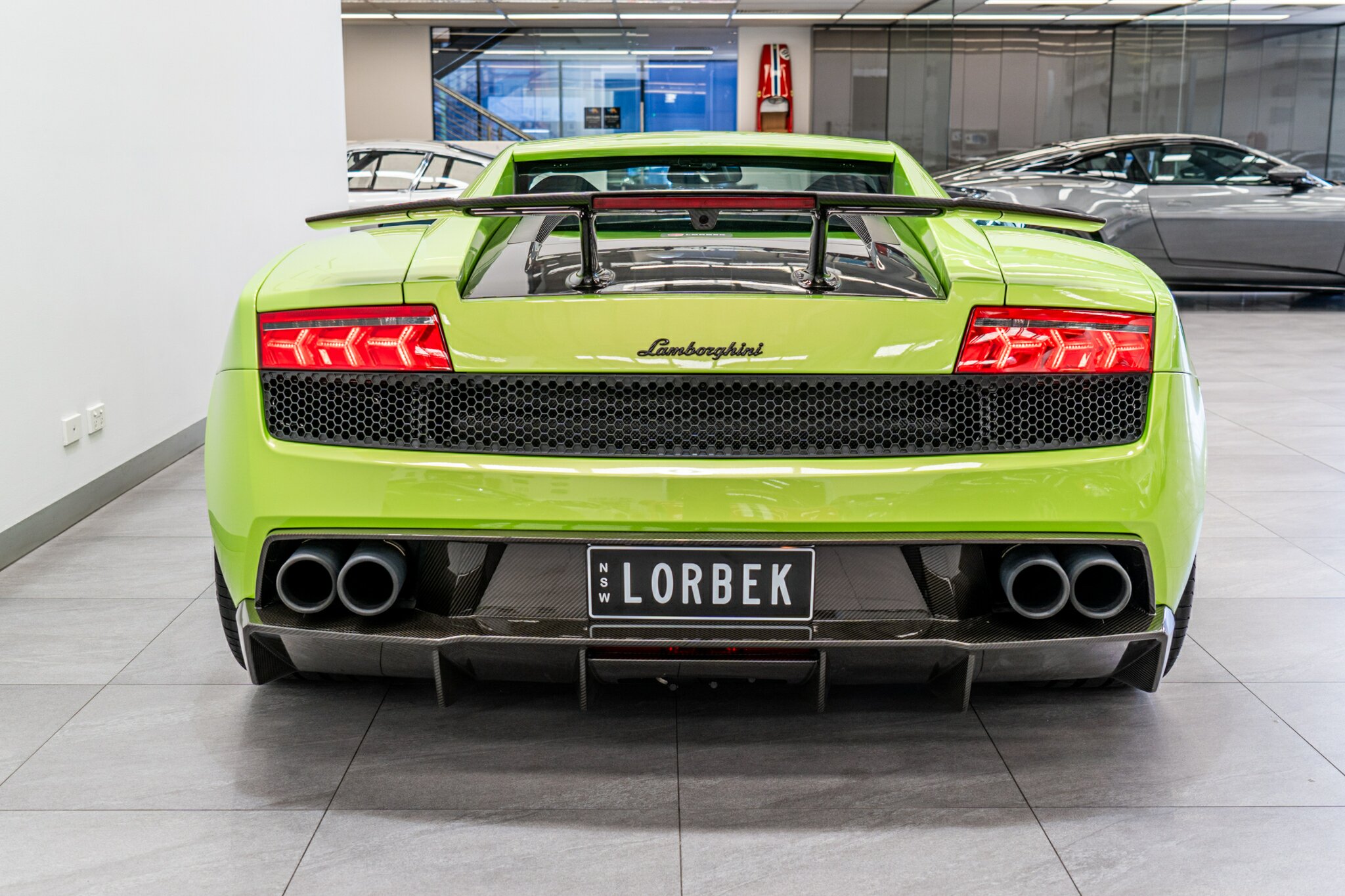 2010 LAMBORGHINI GALLARDO SUPERLEGGERA 6 SP SEQUENTIAL MANUAL SEDAN