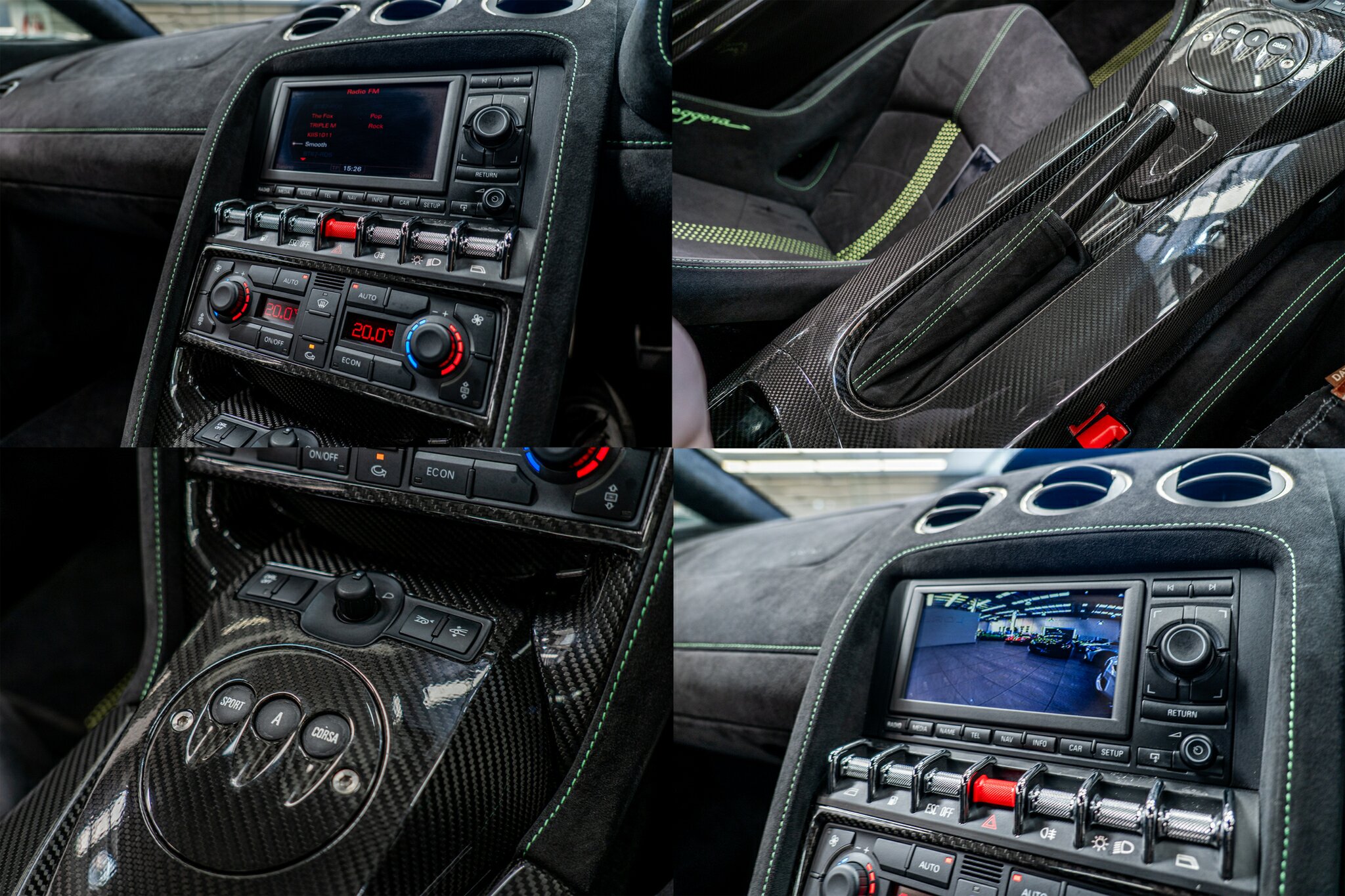 2010 LAMBORGHINI GALLARDO SUPERLEGGERA 6 SP SEQUENTIAL MANUAL SEDAN