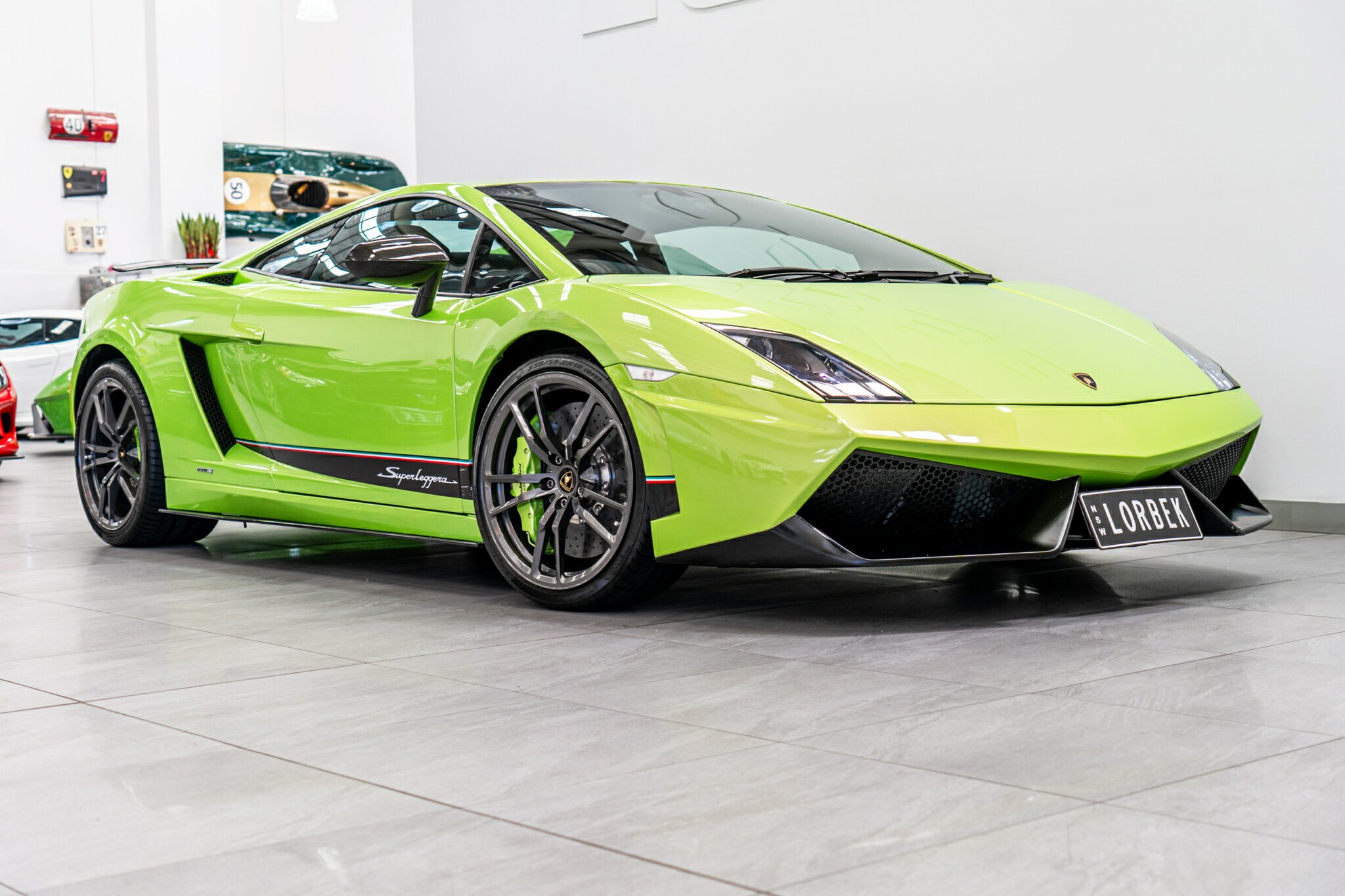 2010 LAMBORGHINI GALLARDO SUPERLEGGERA 6 SP SEQUENTIAL MANUAL SEDAN