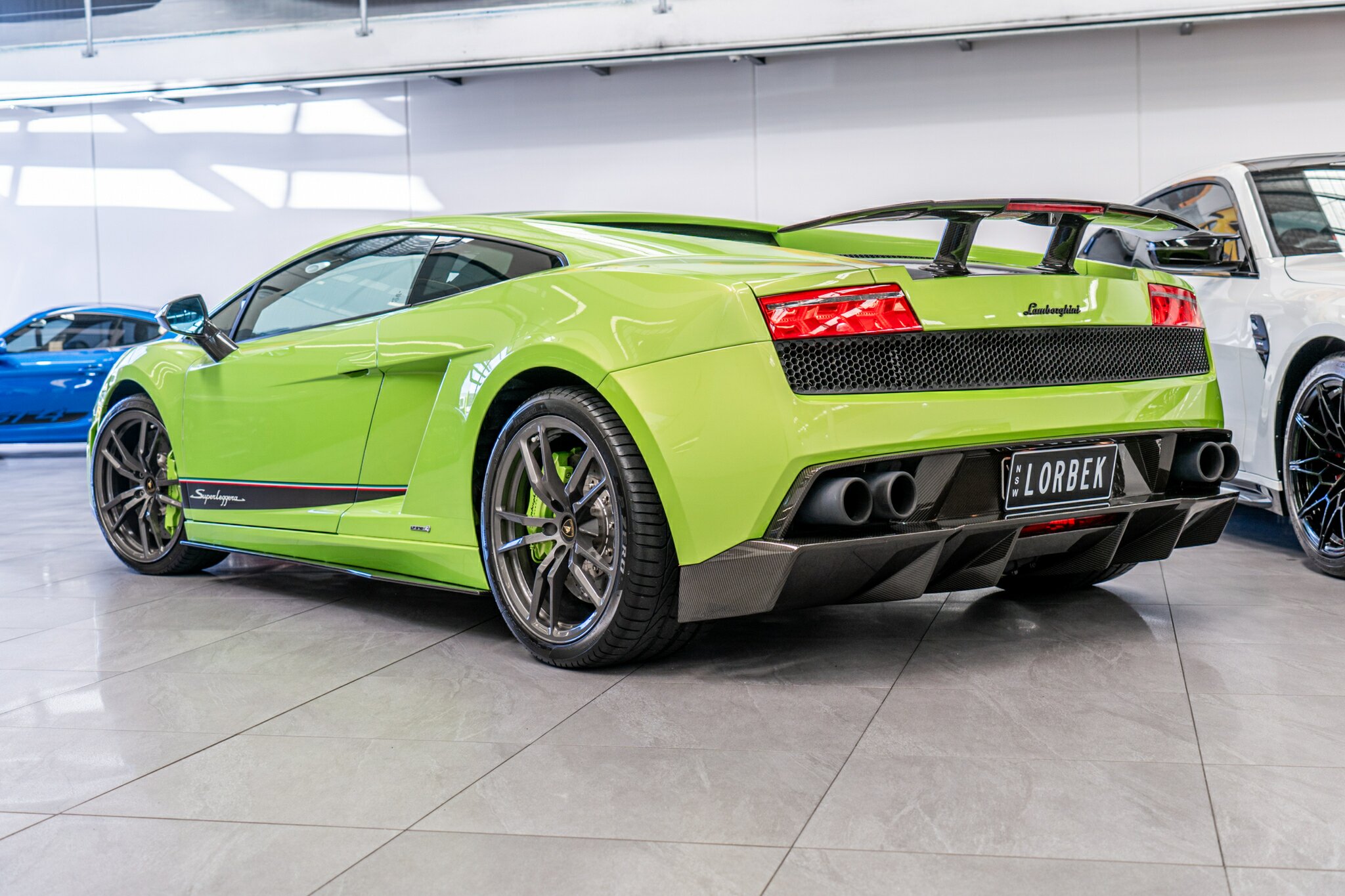 2010 LAMBORGHINI GALLARDO SUPERLEGGERA 6 SP SEQUENTIAL MANUAL SEDAN