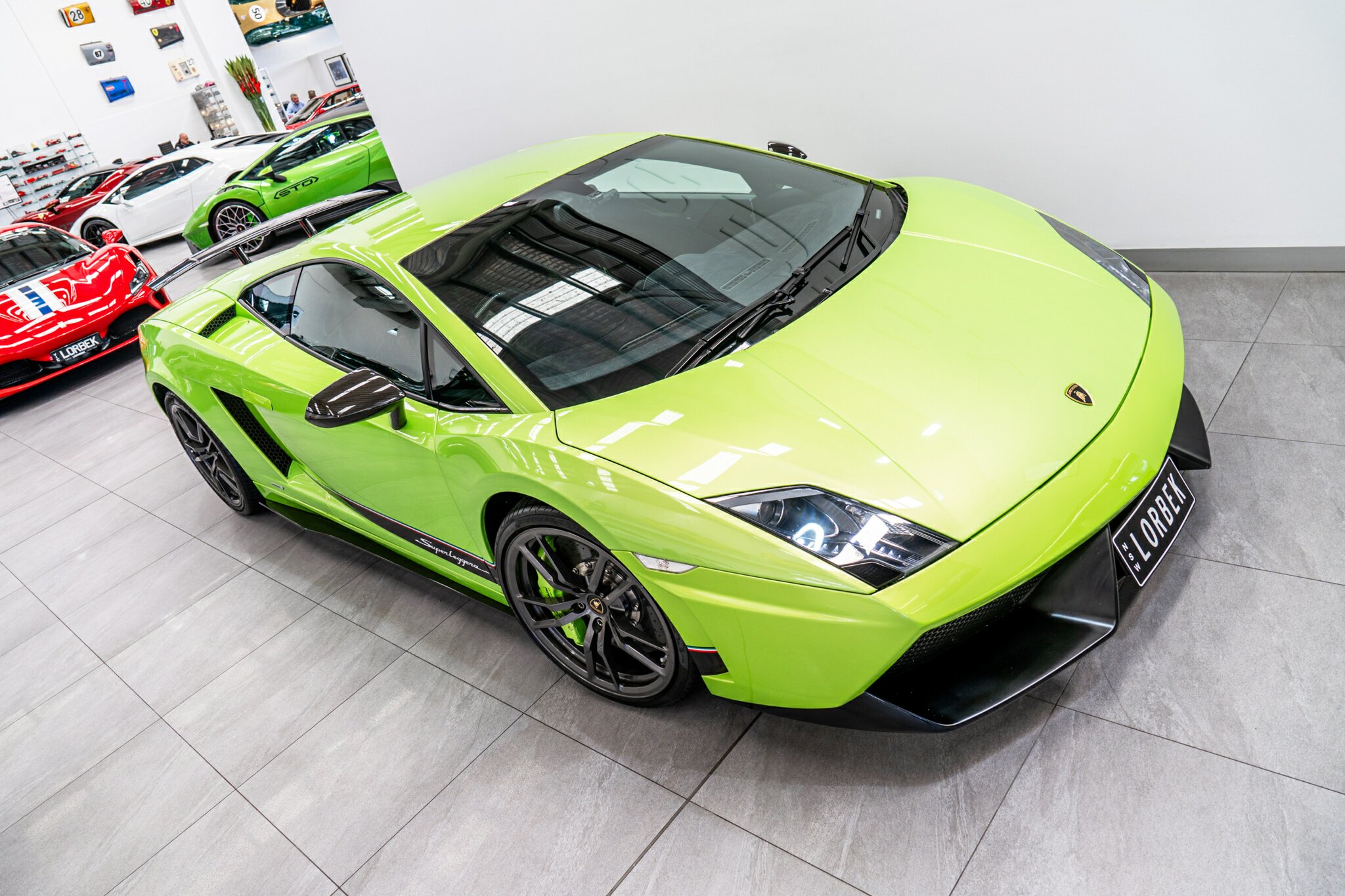 2010 LAMBORGHINI GALLARDO SUPERLEGGERA 6 SP SEQUENTIAL MANUAL SEDAN