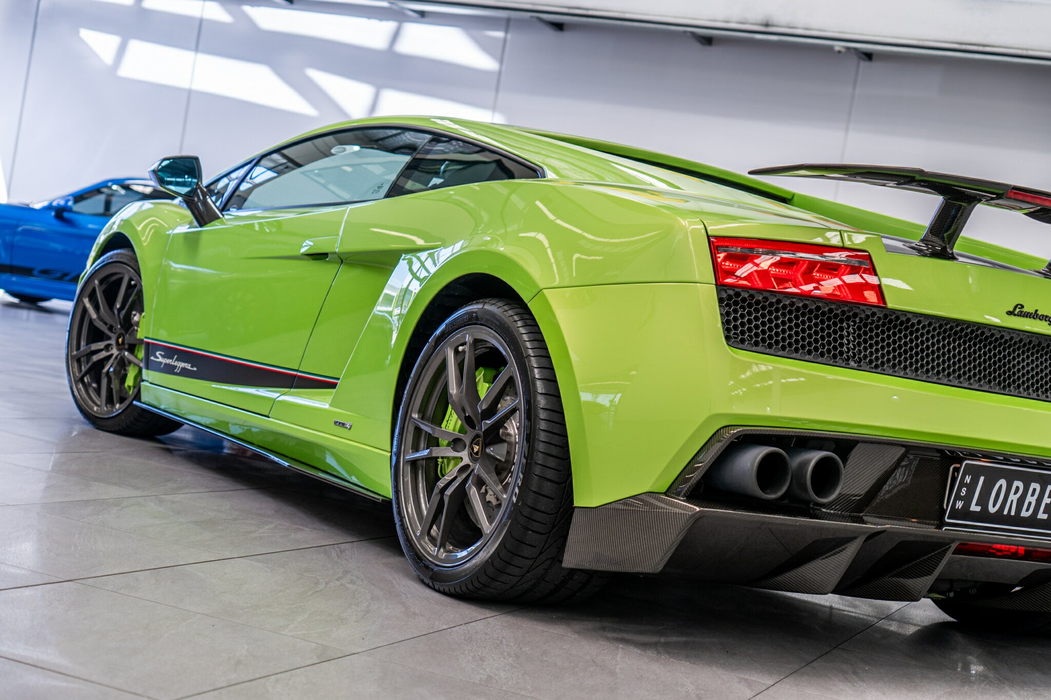 2010 LAMBORGHINI GALLARDO SUPERLEGGERA 6 SP SEQUENTIAL MANUAL SEDAN