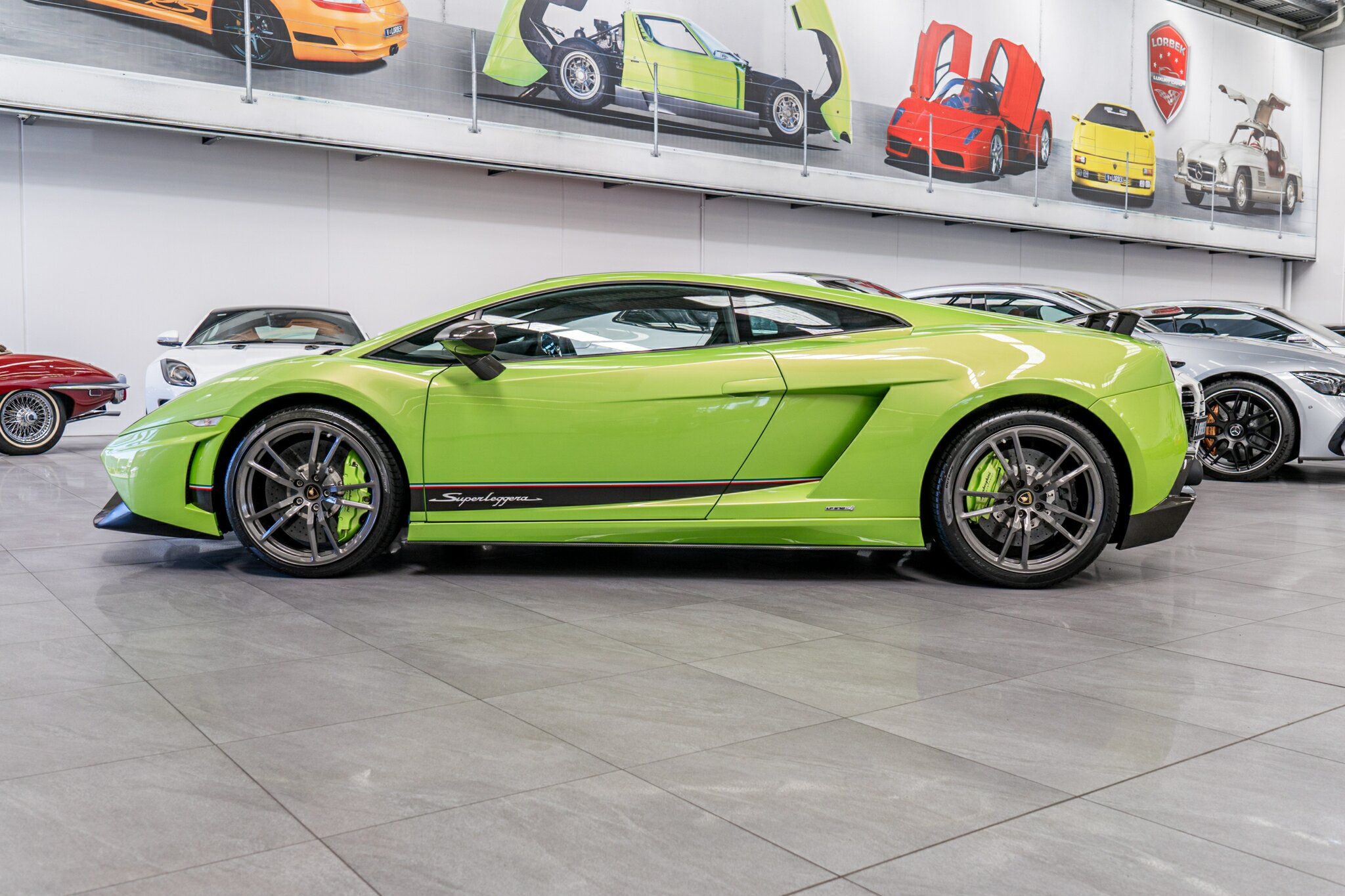 2010 LAMBORGHINI GALLARDO SUPERLEGGERA 6 SP SEQUENTIAL MANUAL SEDAN