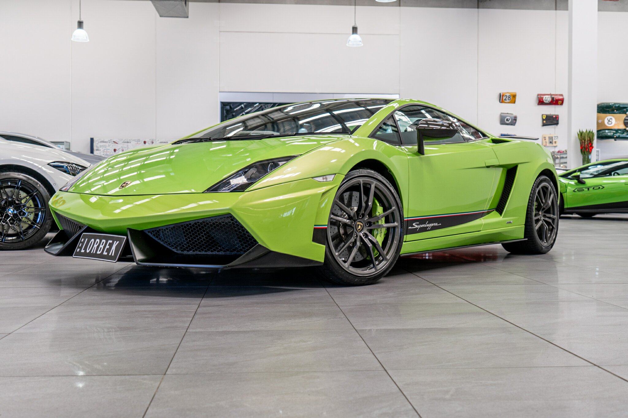 2010 LAMBORGHINI GALLARDO SUPERLEGGERA 6 SP SEQUENTIAL MANUAL SEDAN