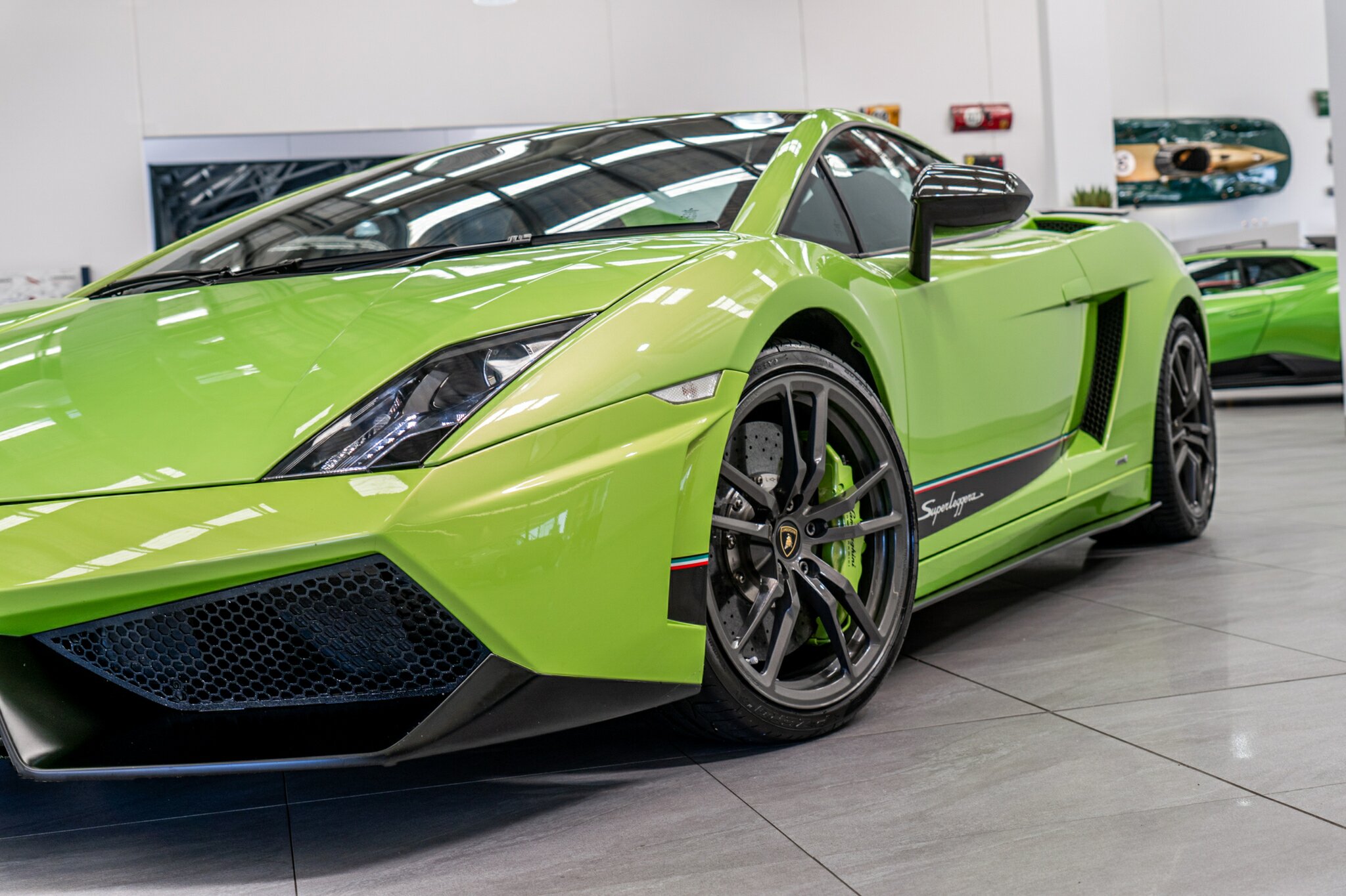 2010 LAMBORGHINI GALLARDO SUPERLEGGERA 6 SP SEQUENTIAL MANUAL SEDAN