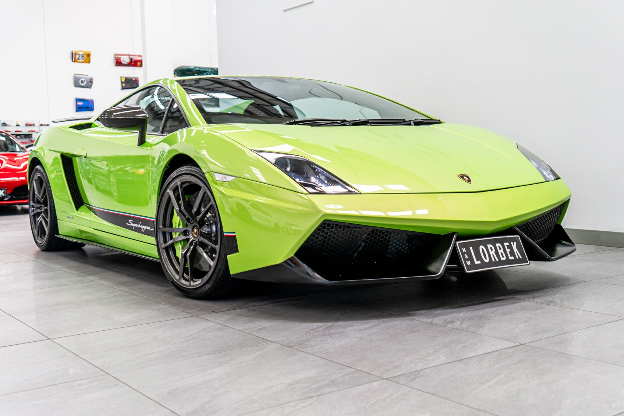 2010 LAMBORGHINI GALLARDO SUPERLEGGERA 6 SP SEQUENTIAL MANUAL SEDAN