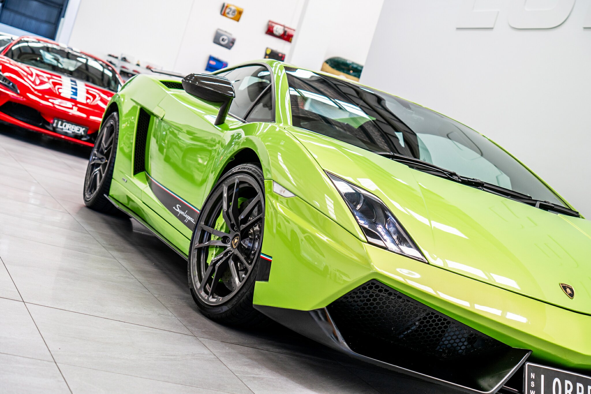 2010 LAMBORGHINI GALLARDO SUPERLEGGERA 6 SP SEQUENTIAL MANUAL SEDAN