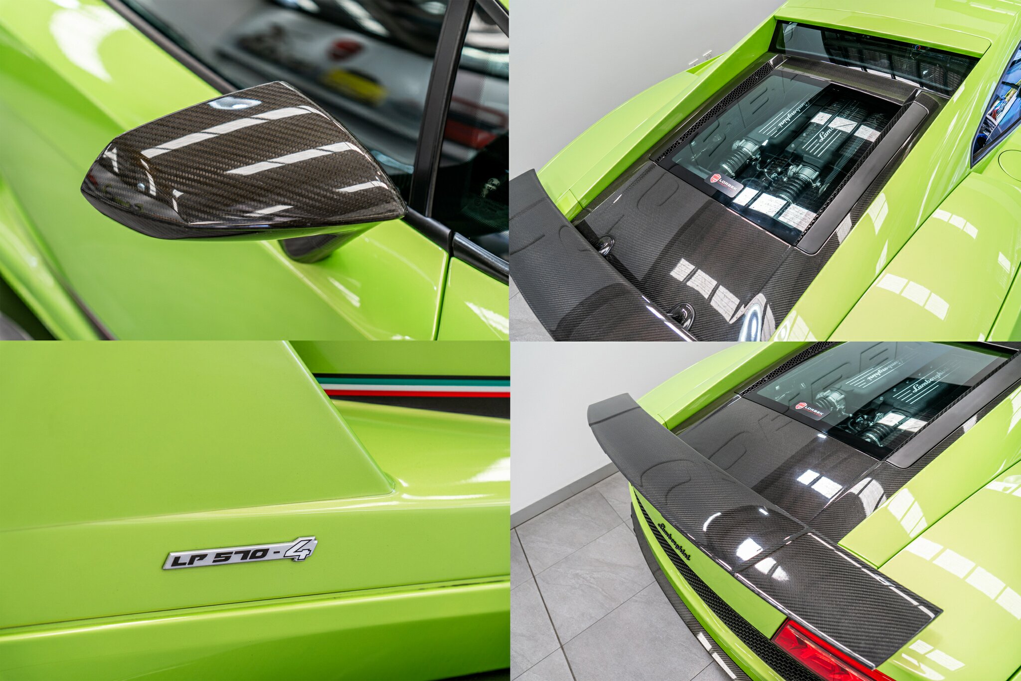 2010 LAMBORGHINI GALLARDO SUPERLEGGERA 6 SP SEQUENTIAL MANUAL SEDAN