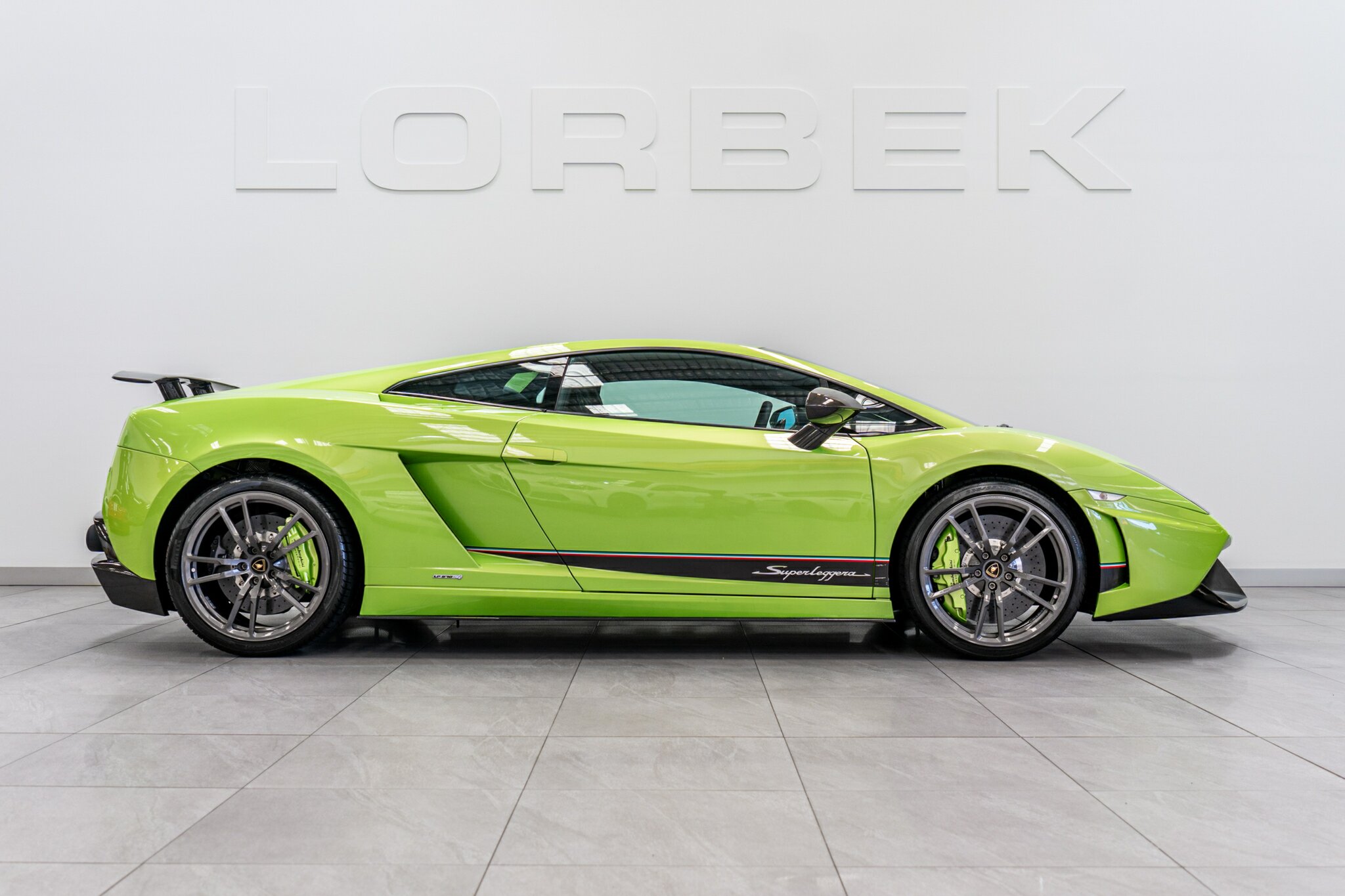 2010 LAMBORGHINI GALLARDO SUPERLEGGERA 6 SP SEQUENTIAL MANUAL SEDAN