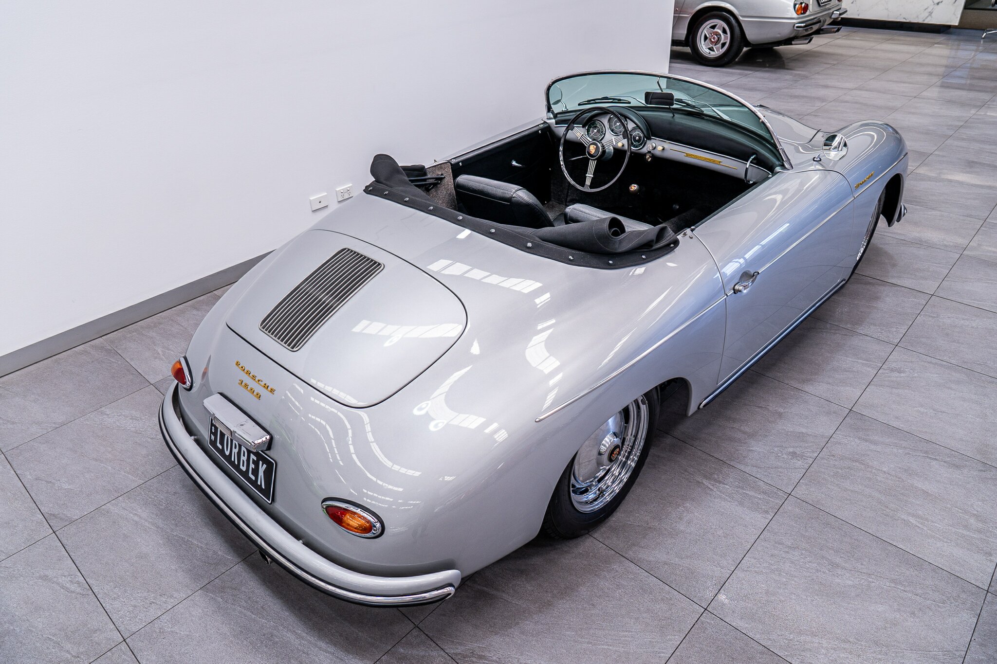 1956 PORSCHE 356 2D CABRIOLET