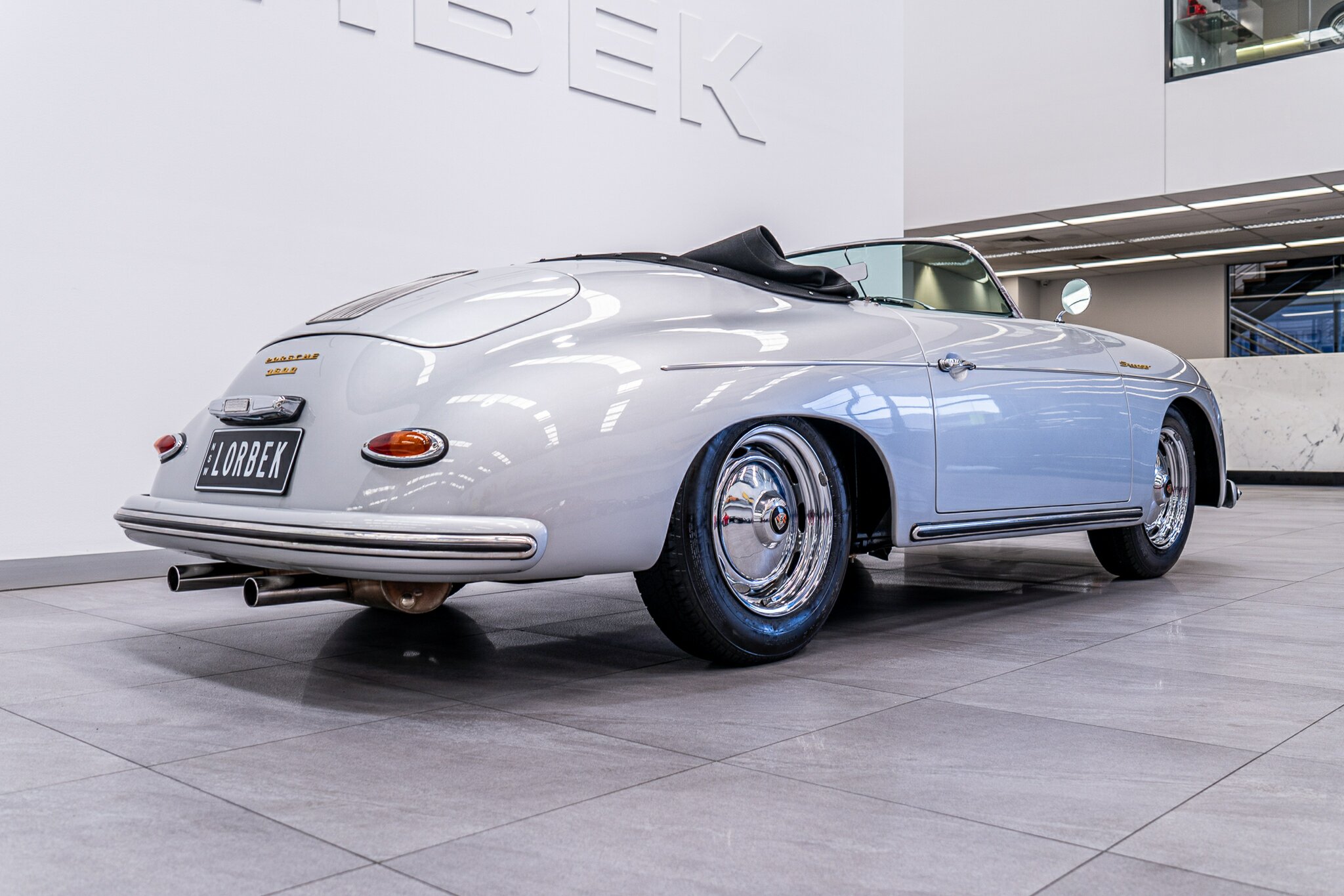 1956 PORSCHE 356 2D CABRIOLET
