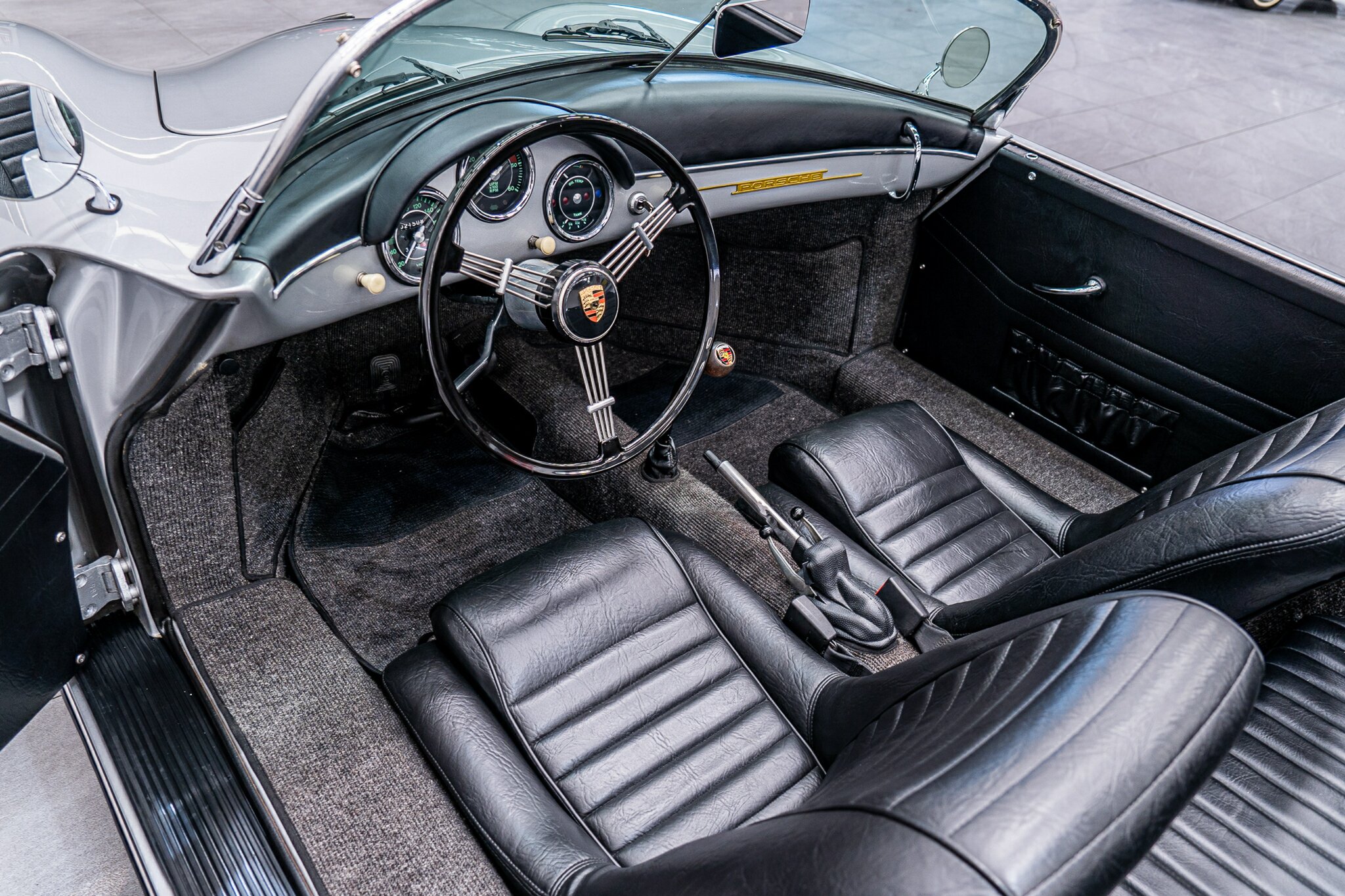 1956 PORSCHE 356 2D CABRIOLET