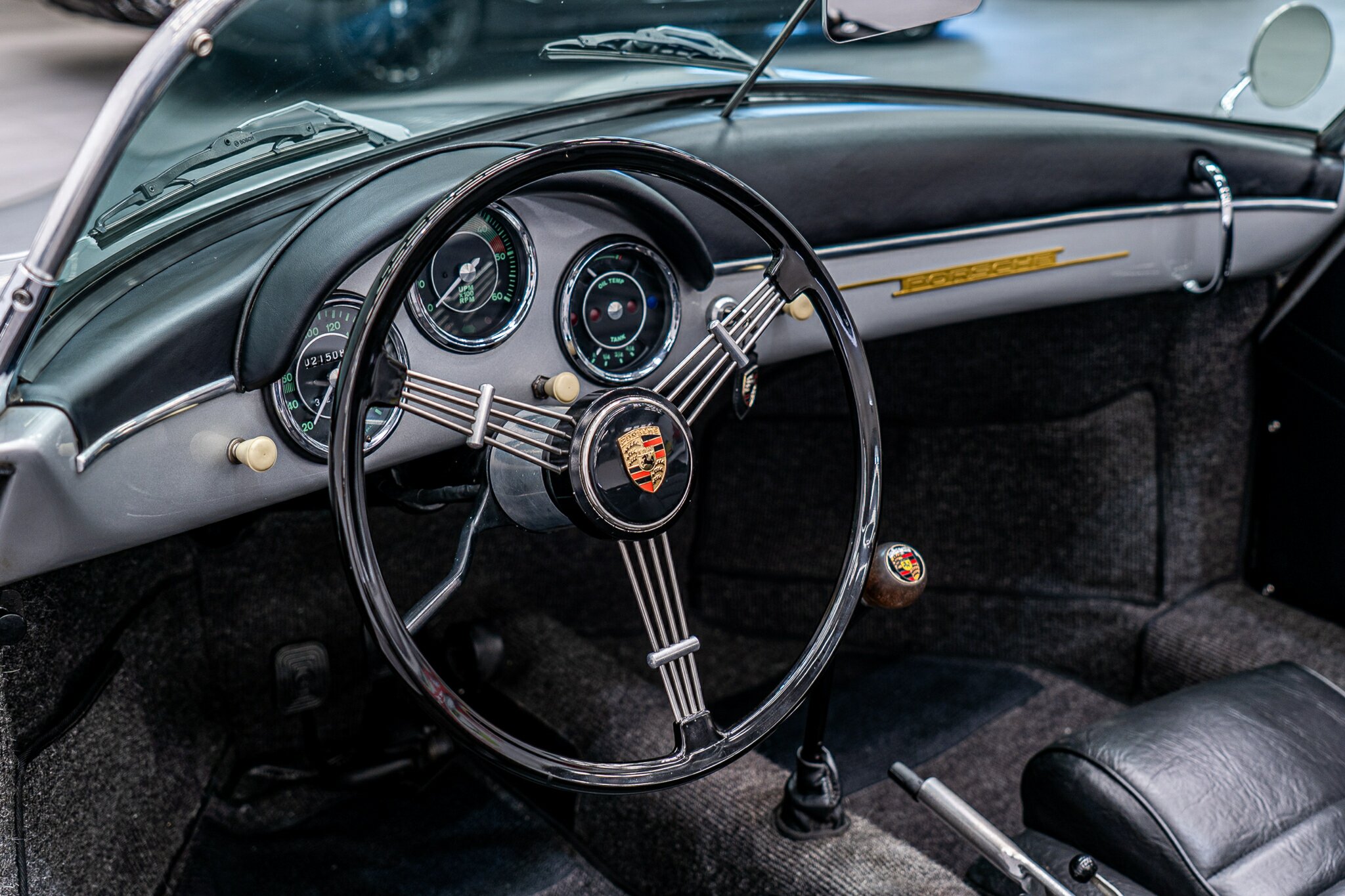 1956 PORSCHE 356 2D CABRIOLET