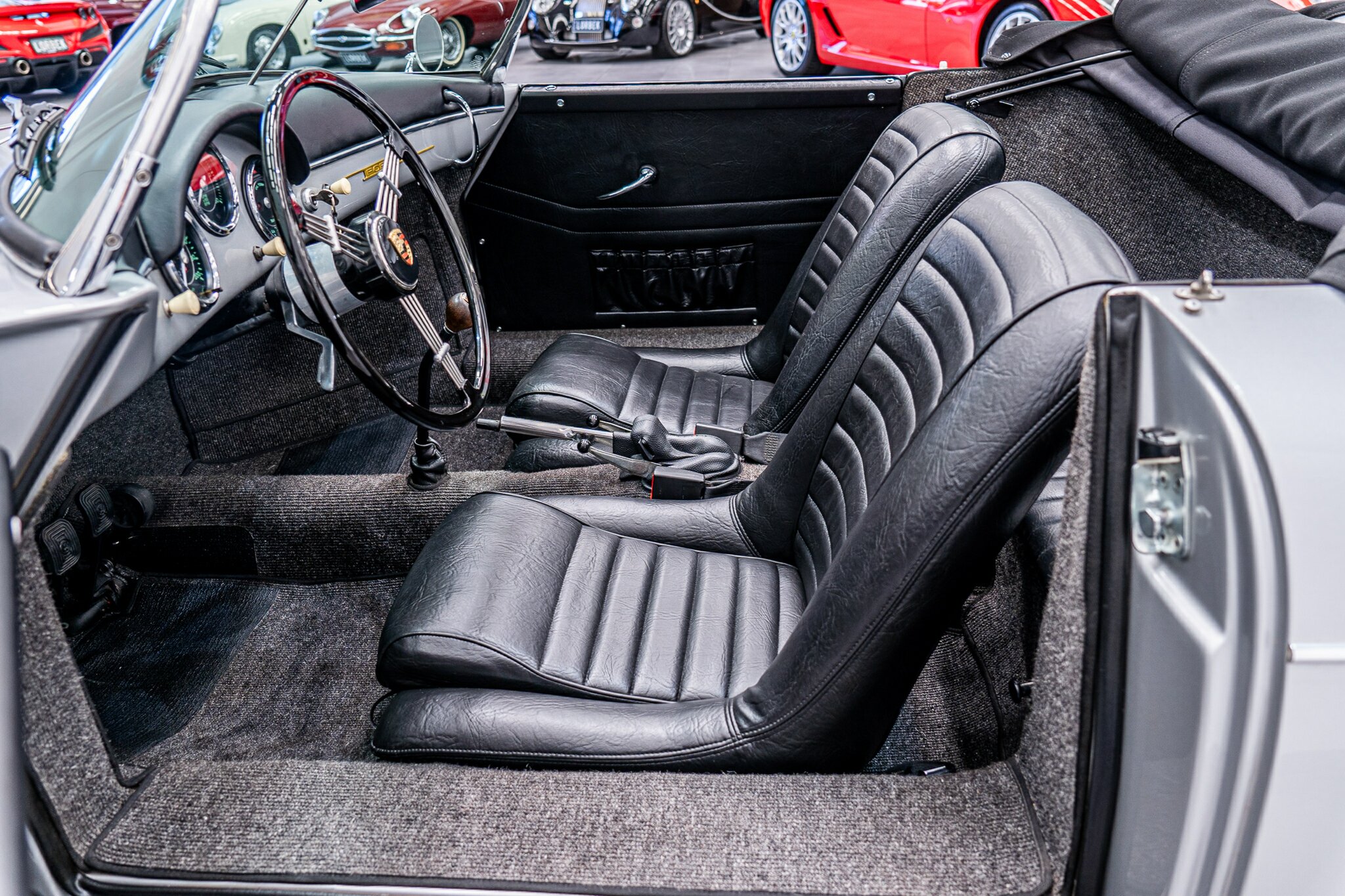 1956 PORSCHE 356 2D CABRIOLET