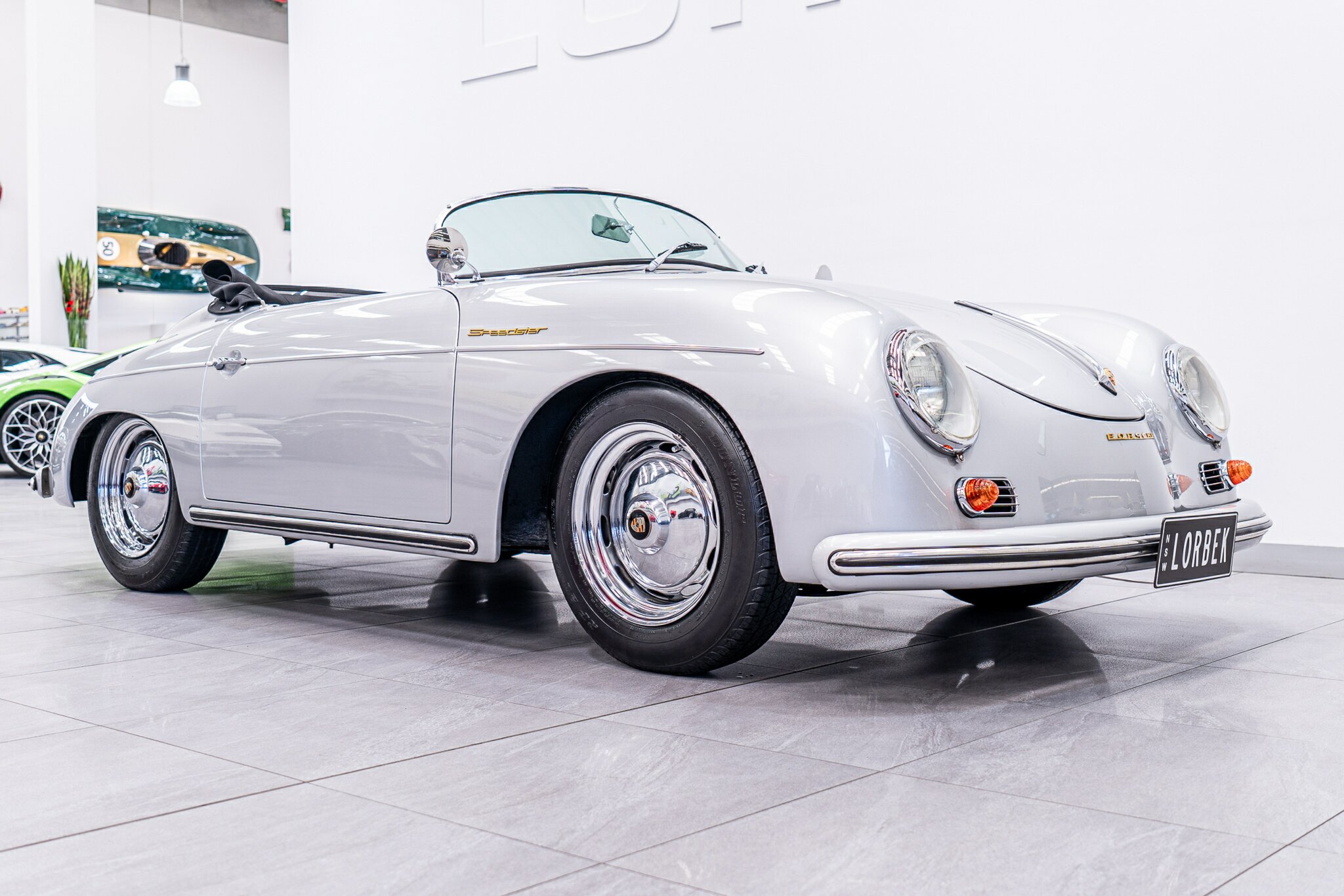 1956 PORSCHE 356 2D CABRIOLET