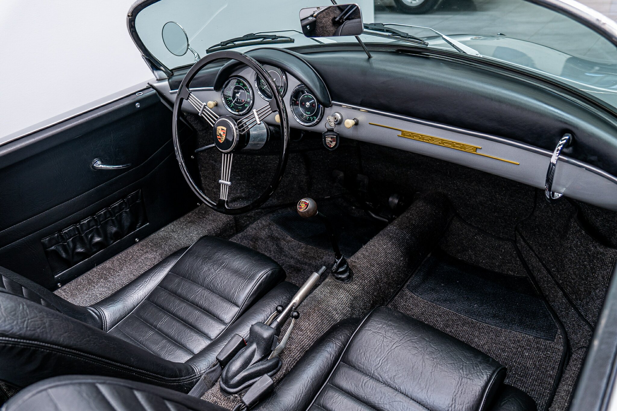 1956 PORSCHE 356 2D CABRIOLET