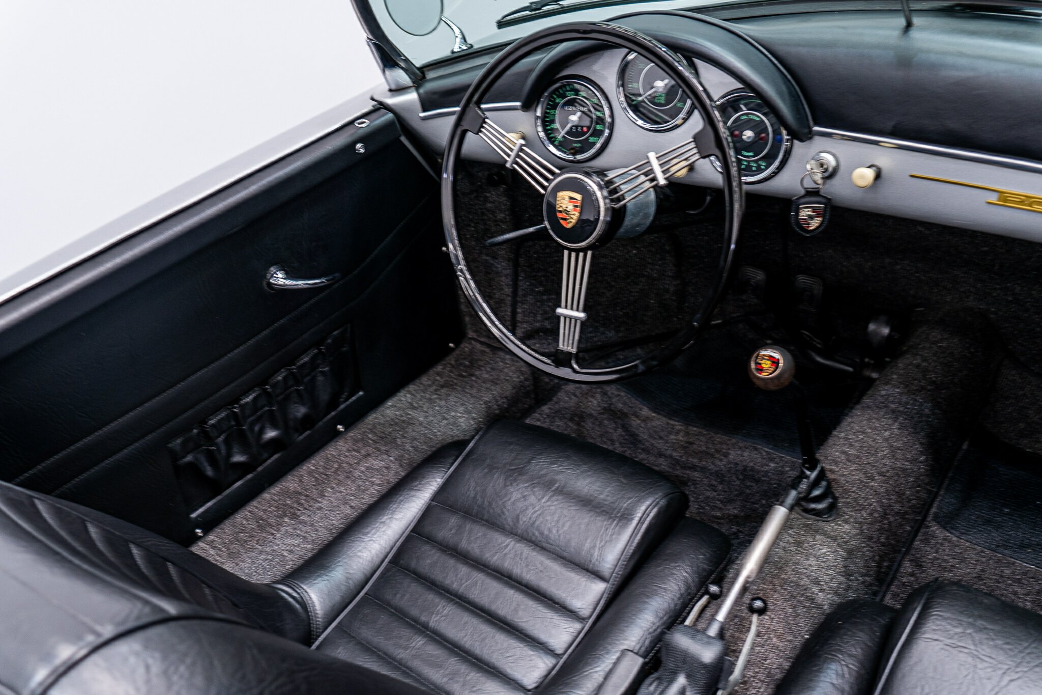 1956 PORSCHE 356 2D CABRIOLET