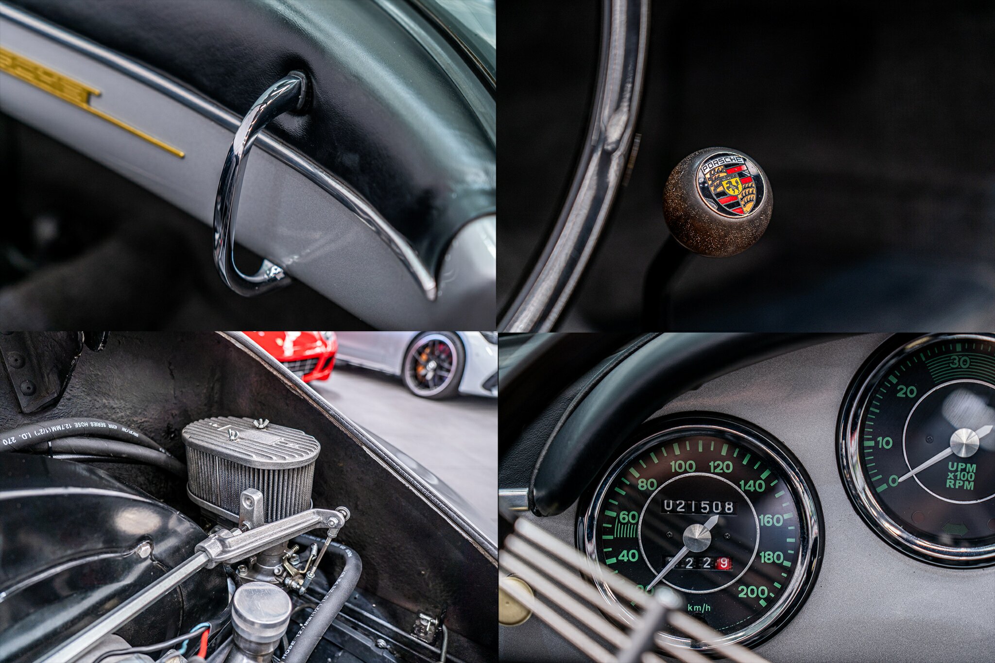 1956 PORSCHE 356 2D CABRIOLET