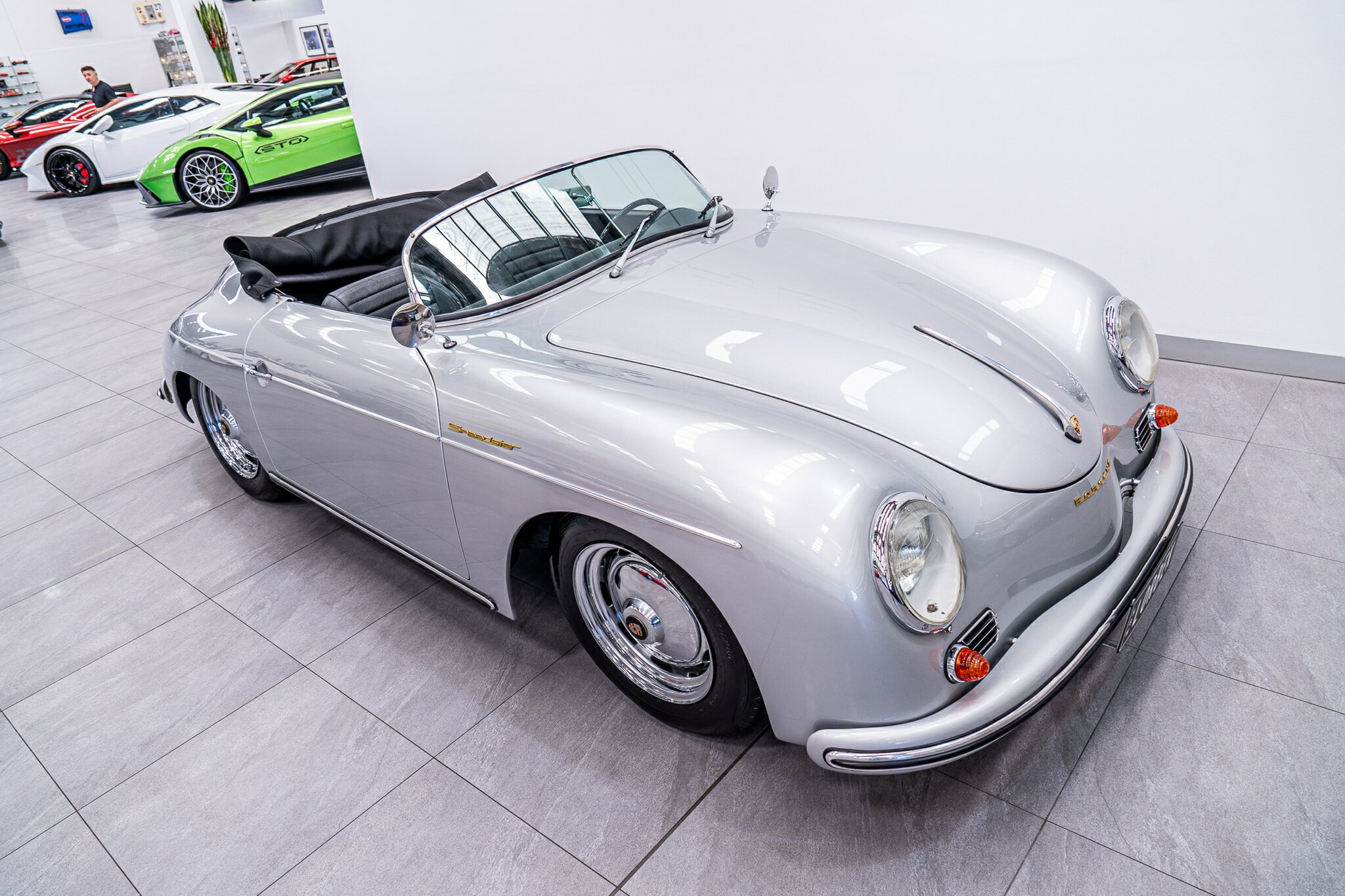 1956 PORSCHE 356 2D CABRIOLET