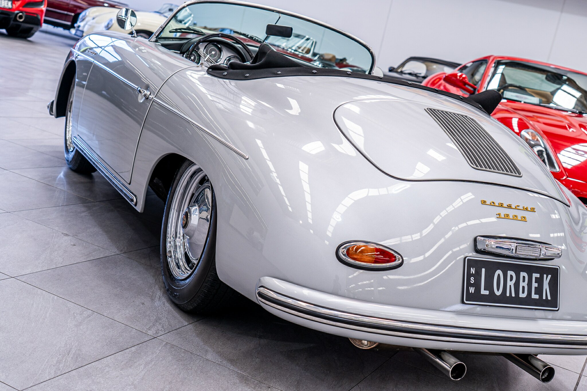 1956 PORSCHE 356 2D CABRIOLET