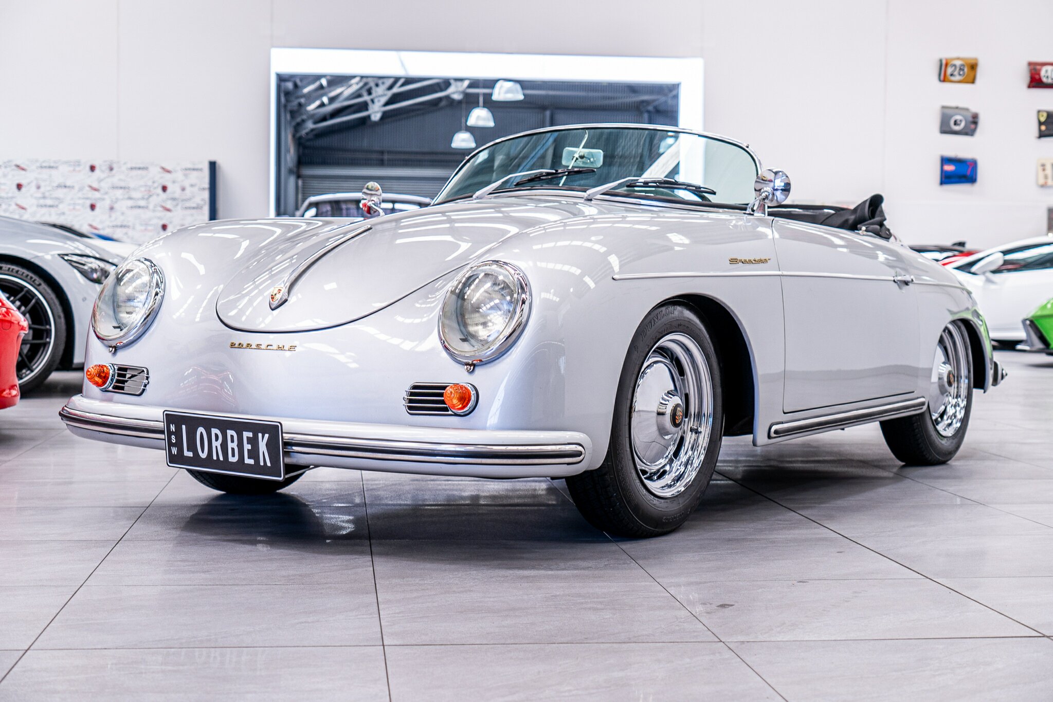1956 PORSCHE 356 2D CABRIOLET