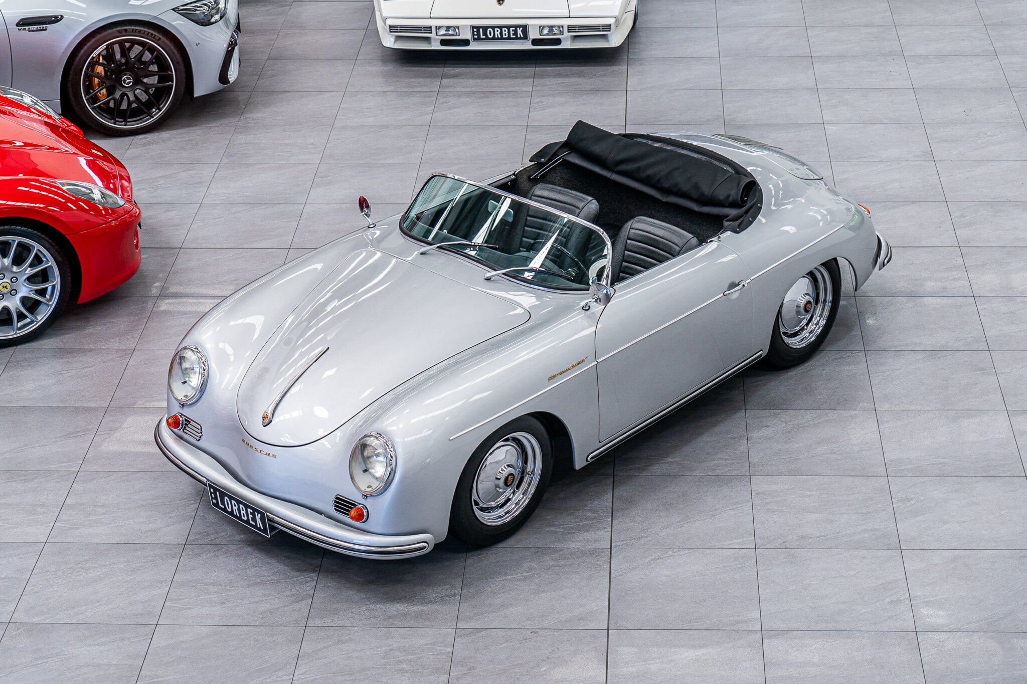 1956 PORSCHE 356 2D CABRIOLET