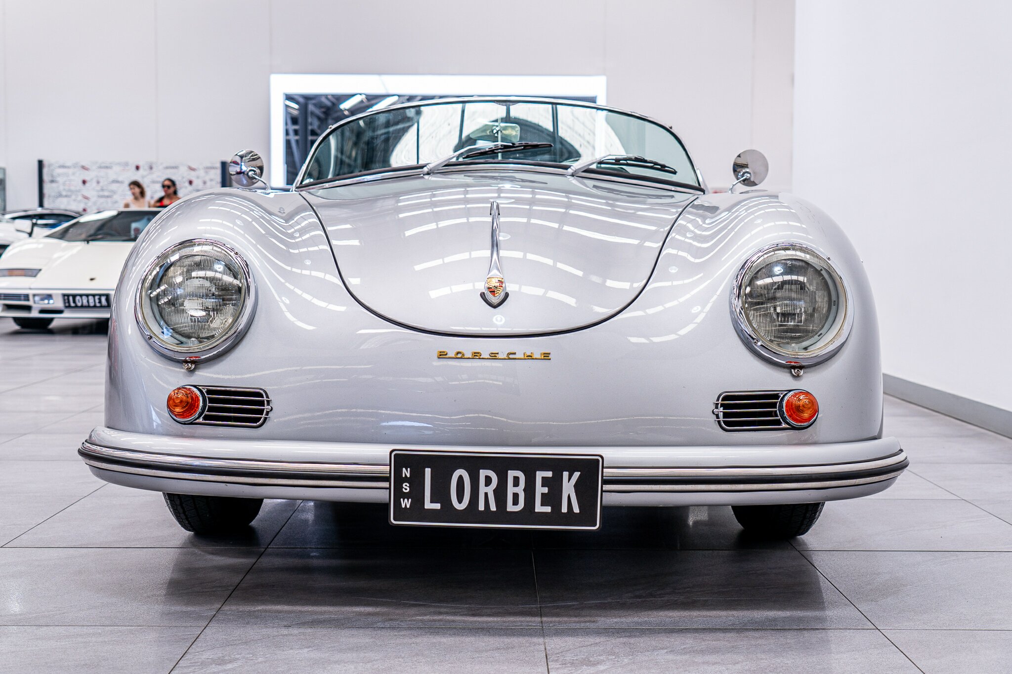1956 PORSCHE 356 2D CABRIOLET