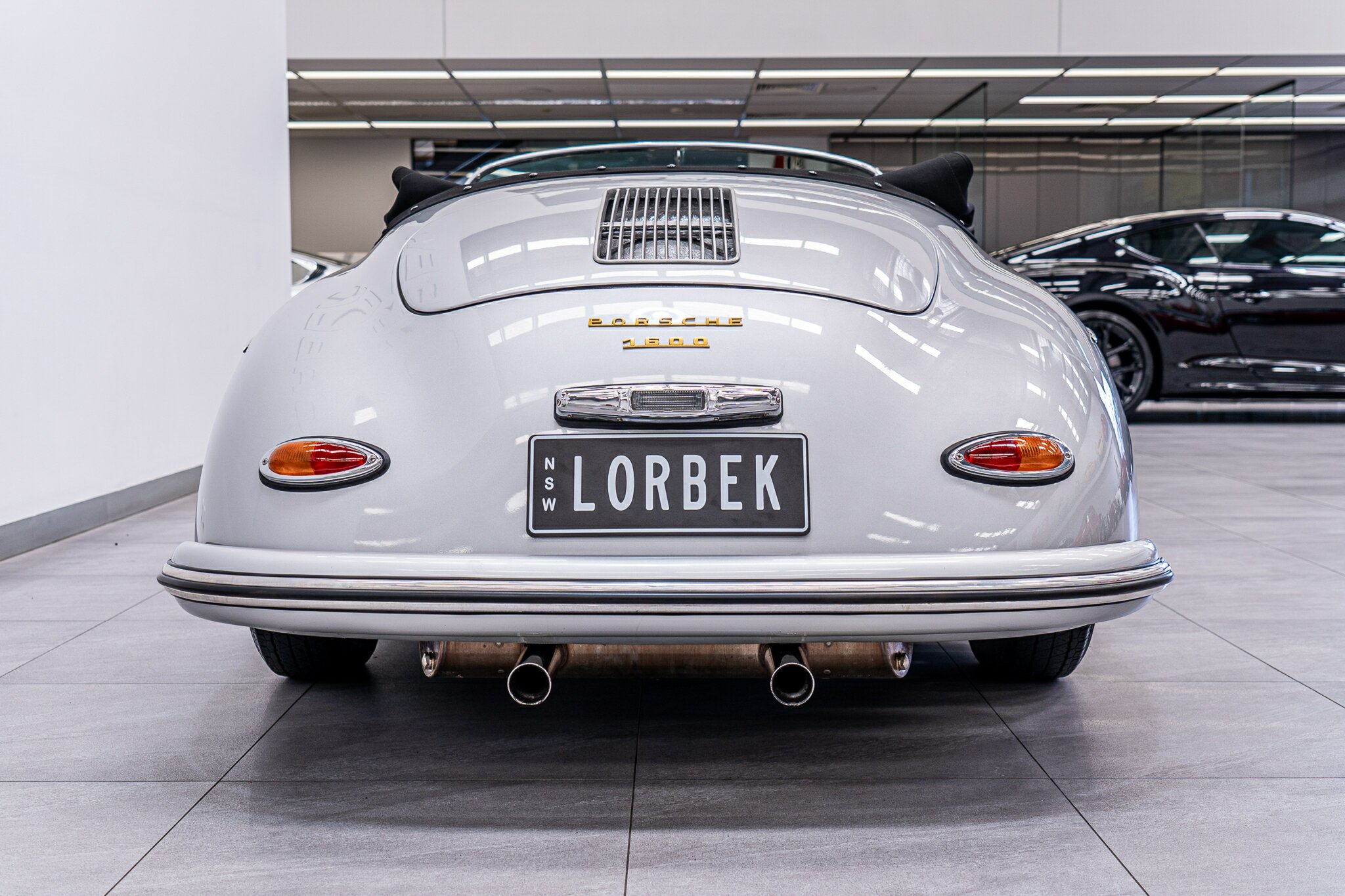 1956 PORSCHE 356 2D CABRIOLET