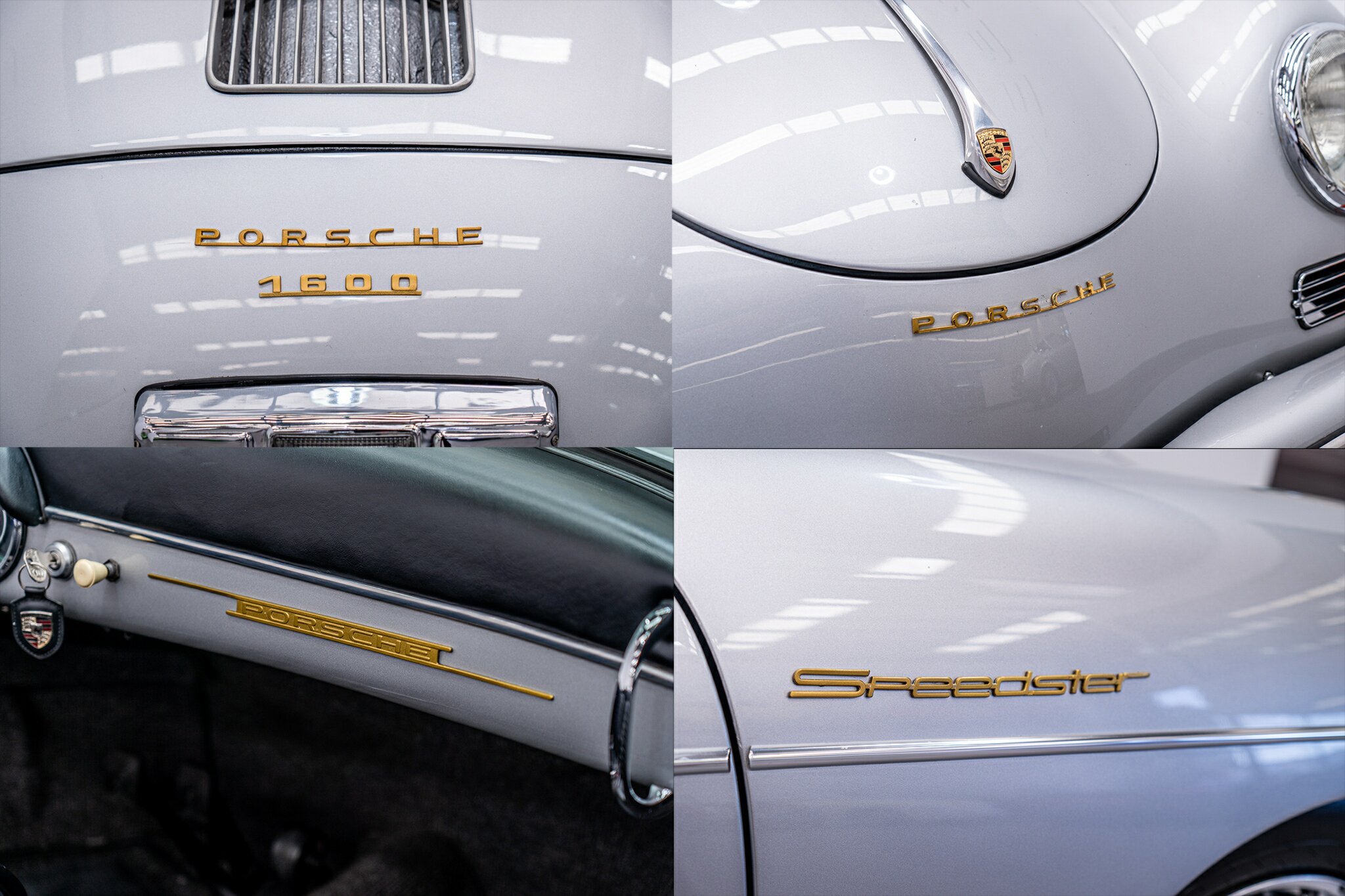 1956 PORSCHE 356 2D CABRIOLET