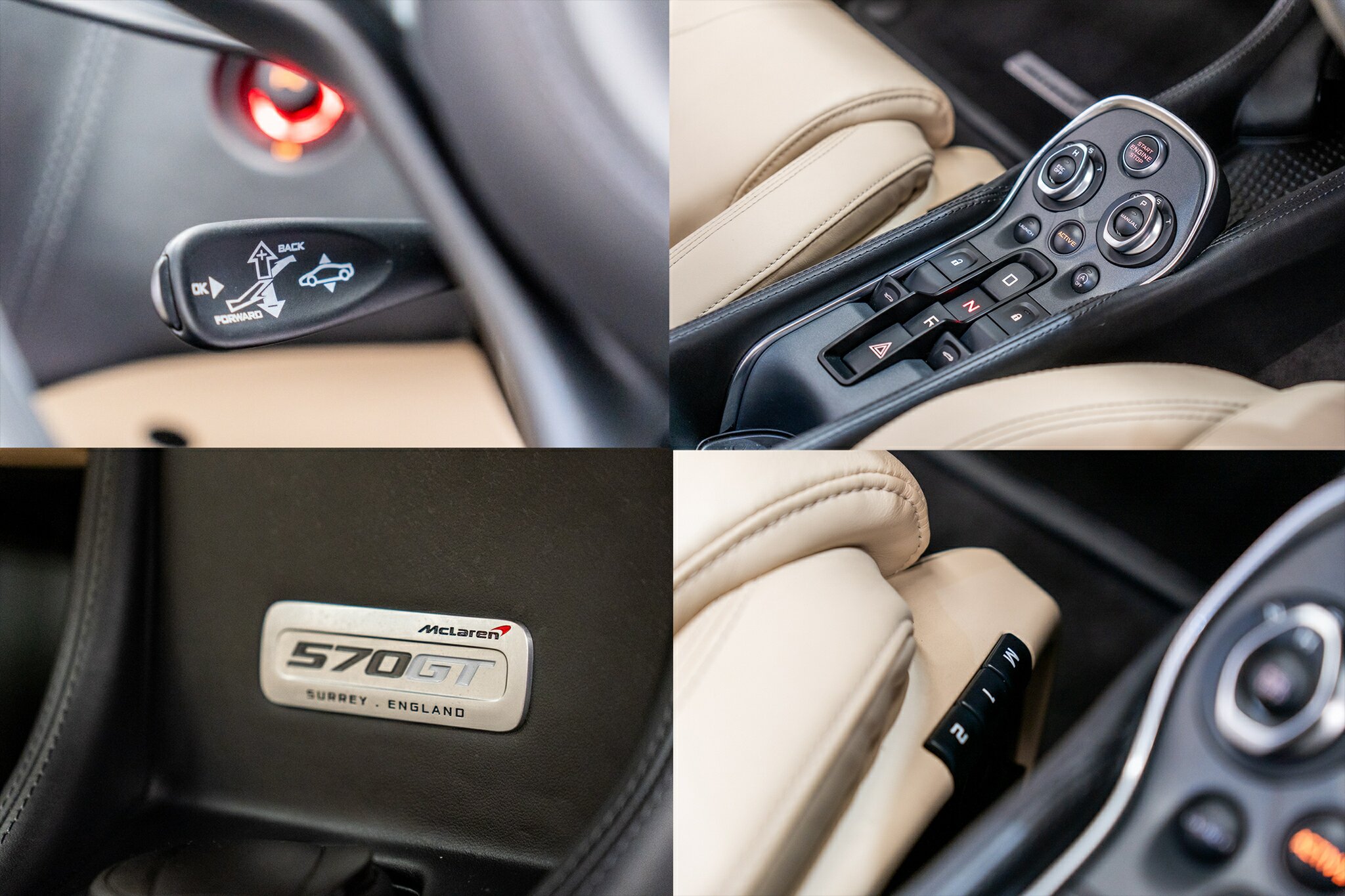 2016 McLAREN 570GT MY17 7 SP AUTO DUAL CLUTCH SEDAN
