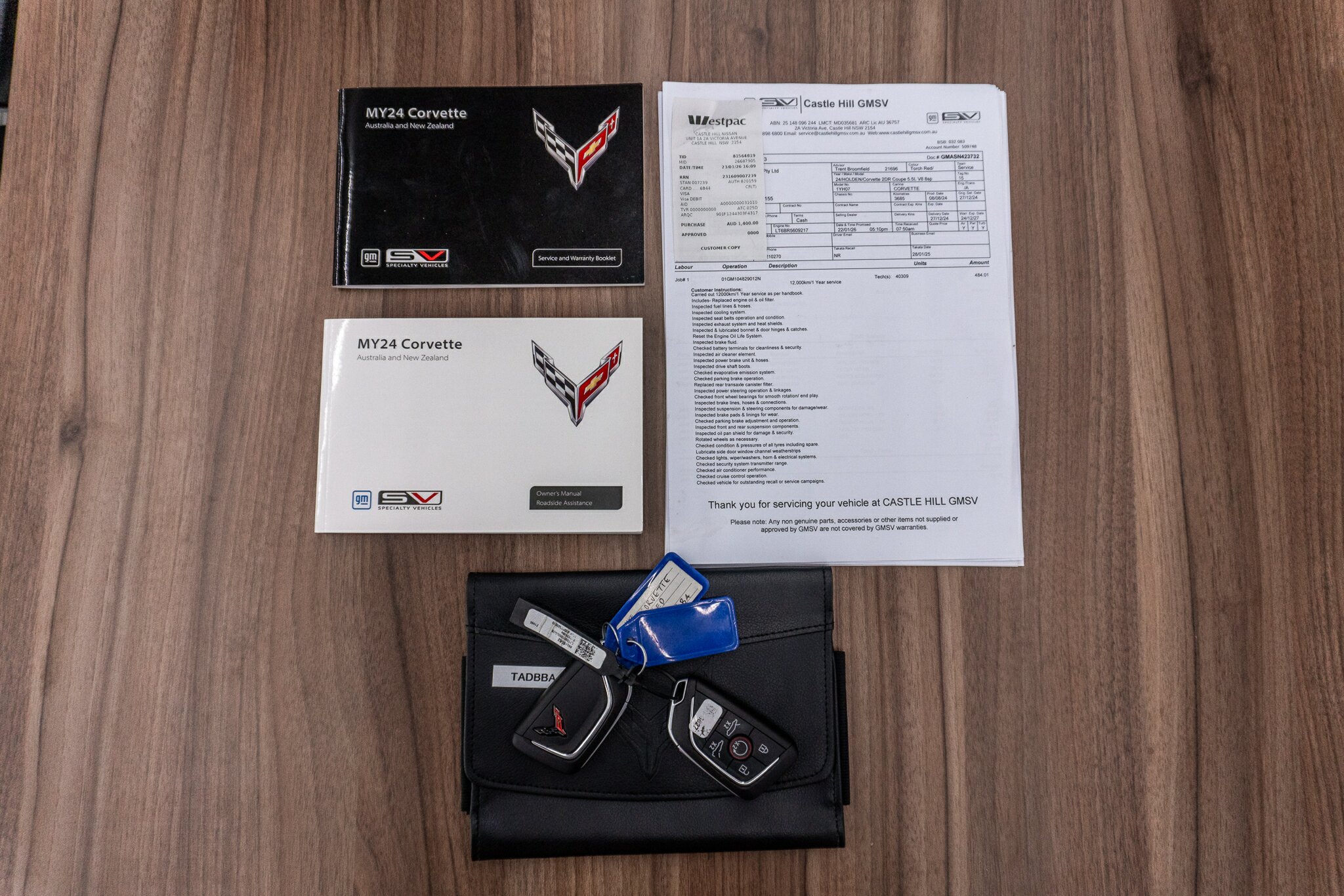 2024 CHEVROLET CORVETTE C8 MY24 Z06 8 SP AUTO DUAL CLUTCH SEDAN