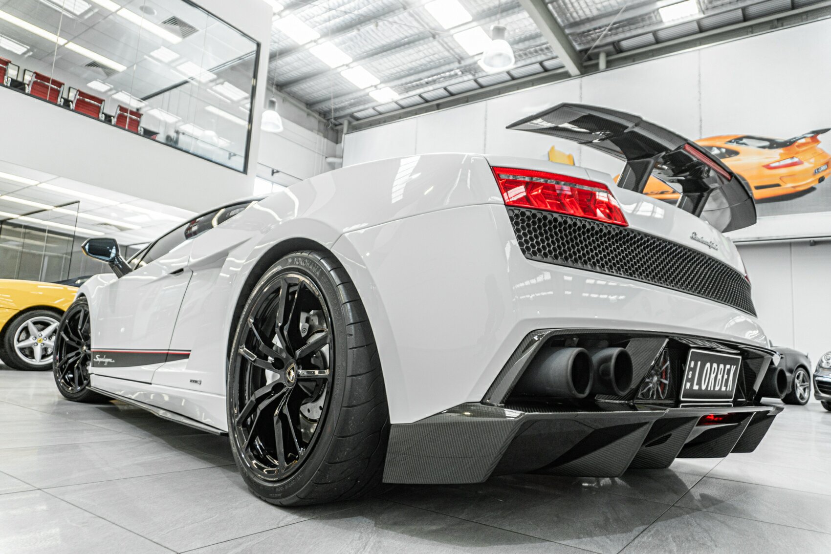 2010 LAMBORGHINI GALLARDO LP570-4 SUPERLEGGERA 6 SP AUTO SEQUENTIAL SEDAN
