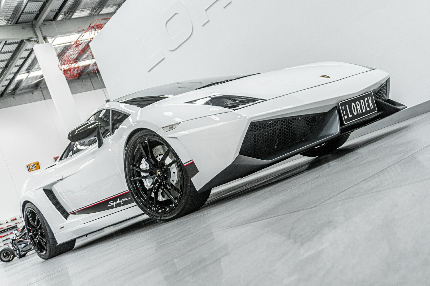 2010 LAMBORGHINI GALLARDO LP570-4 SUPERLEGGERA 6 SP AUTO SEQUENTIAL SEDAN