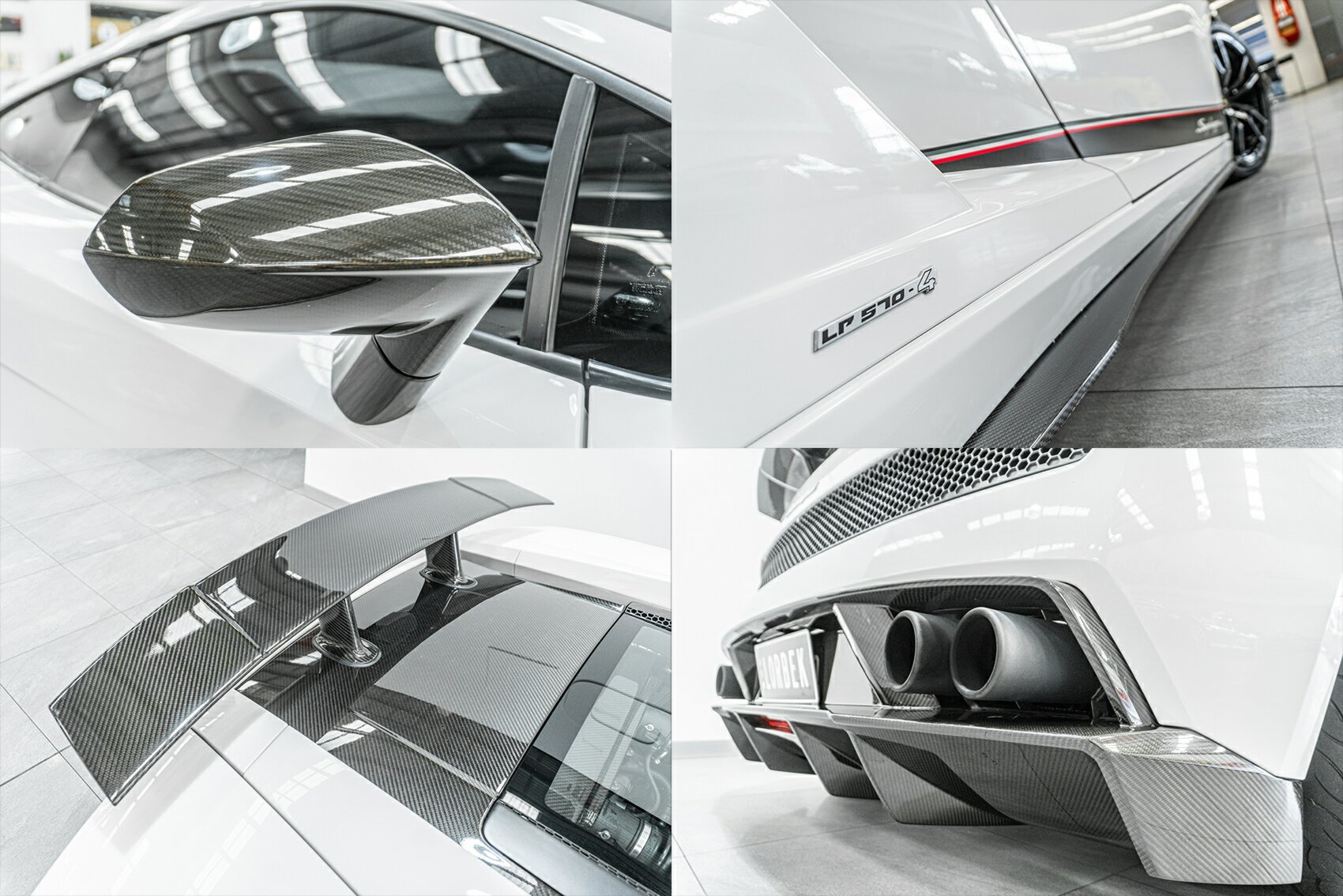 2010 LAMBORGHINI GALLARDO LP570-4 SUPERLEGGERA 6 SP AUTO SEQUENTIAL SEDAN