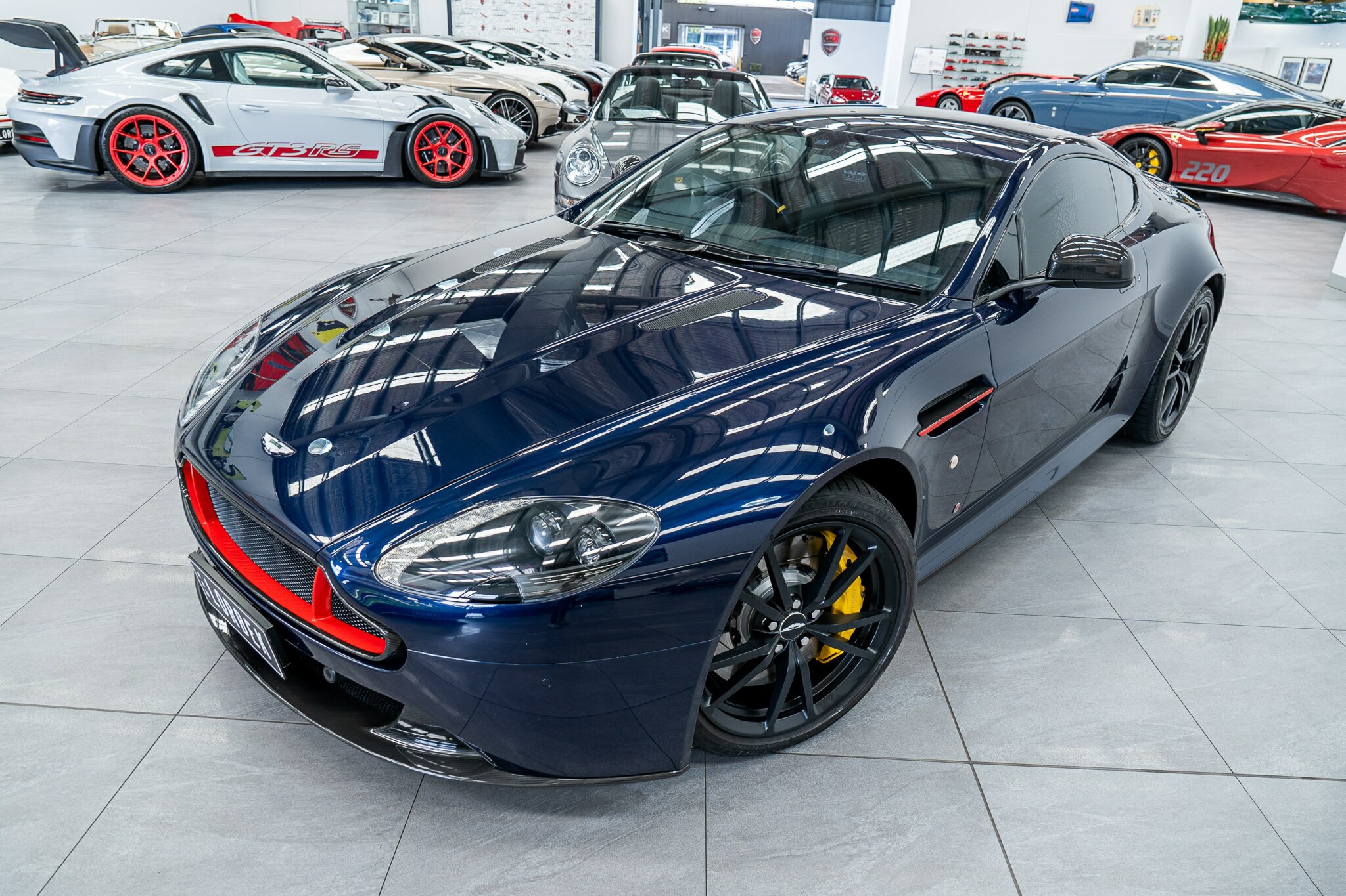 2017 ASTON MARTIN V8 MY17.5 VANTAGE S RED BULL RACING EDIT 7 SP AUTOMATIC SEDAN