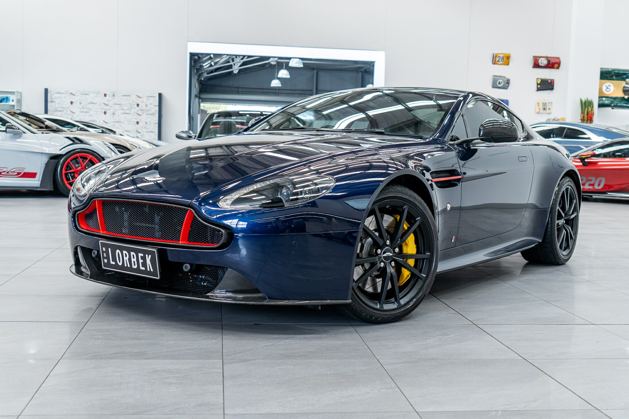 2017 ASTON MARTIN V8 MY17.5 VANTAGE S RED BULL RACING EDIT 7 SP AUTOMATIC SEDAN