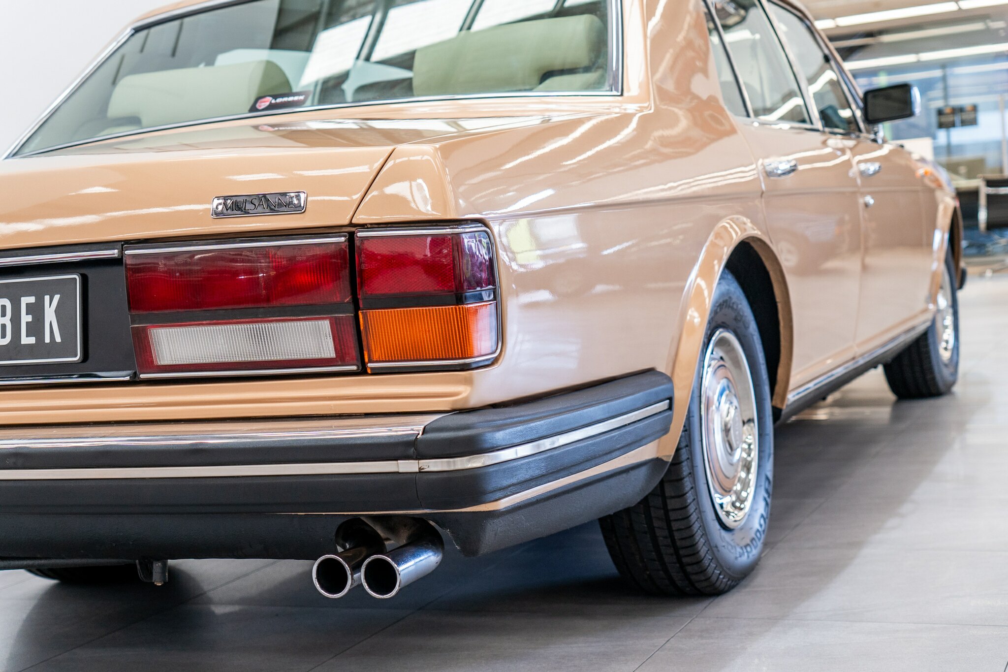 1982 BENTLEY MULSANNE 3 SP AUTOMATIC 4D SALOON