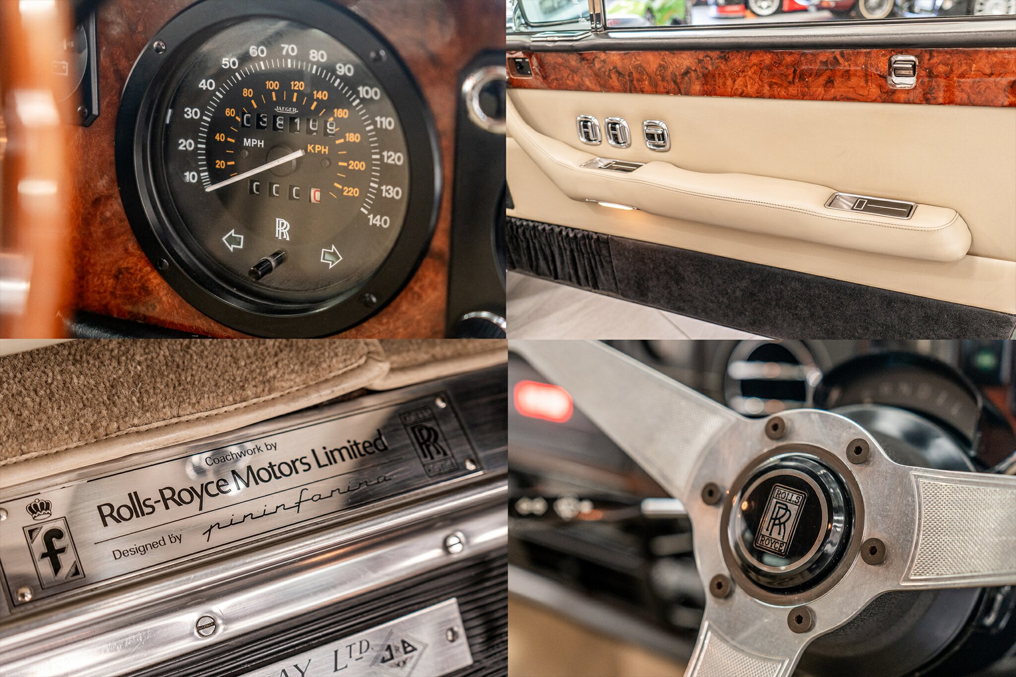 1981 ROLLS-ROYCE CAMARGUE (PININFARINA) 3 SP AUTOMATIC 2D SALOON