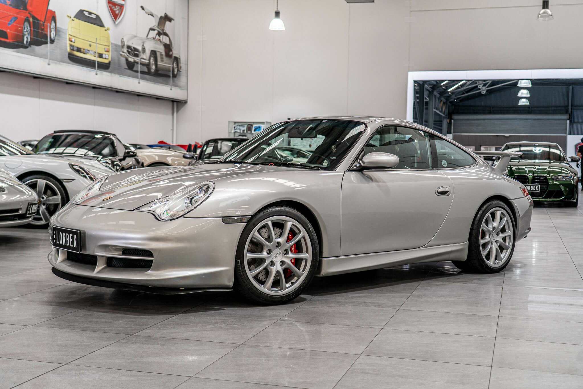 2003 PORSCHE 911 996 GT3 CLUBSPORT 6 SP MANUAL 2D COUPE