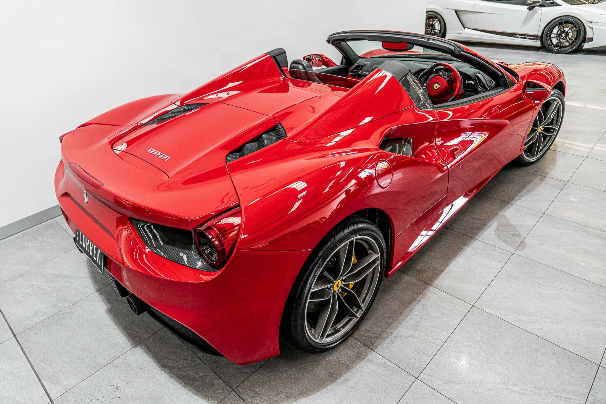 2016 FERRARI 488 SPIDER 7 SP AUTO MAN DUAL CLUTCH 2D CONVERTIBLE
