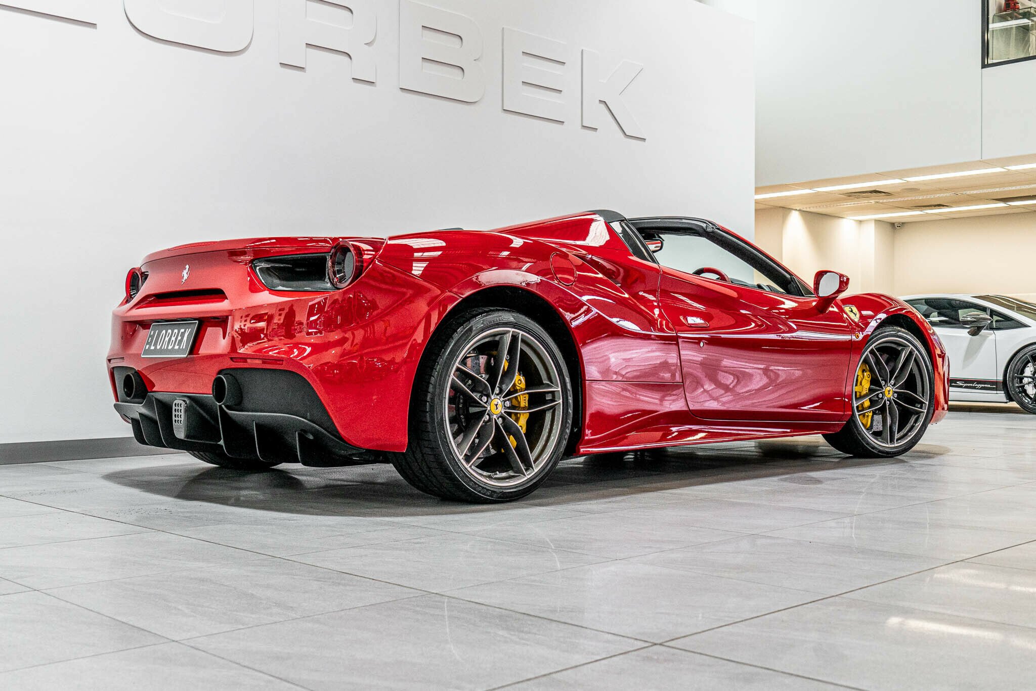 2016 FERRARI 488 SPIDER 7 SP AUTO MAN DUAL CLUTCH 2D CONVERTIBLE