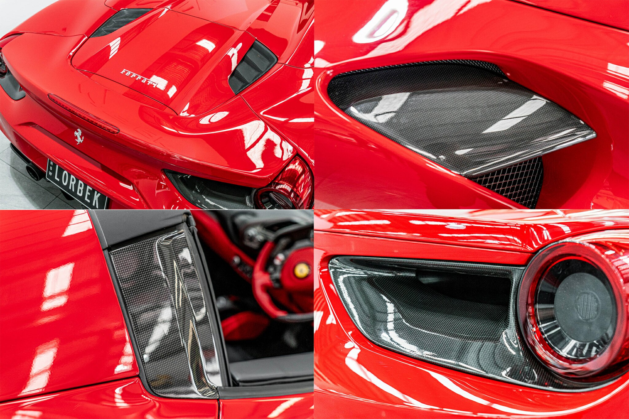 2016 FERRARI 488 SPIDER 7 SP AUTO MAN DUAL CLUTCH 2D CONVERTIBLE