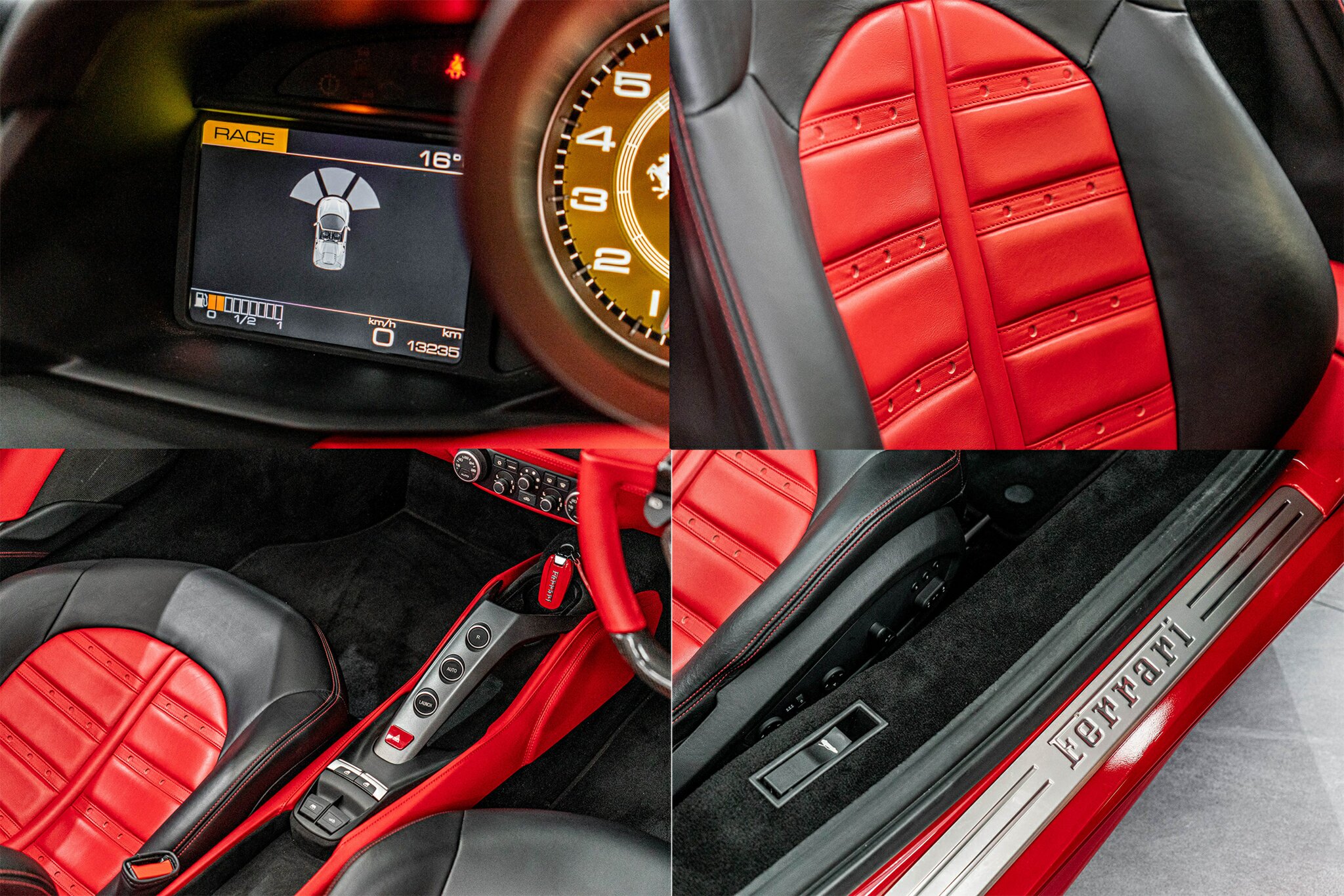 2016 FERRARI 488 SPIDER 7 SP AUTO MAN DUAL CLUTCH 2D CONVERTIBLE
