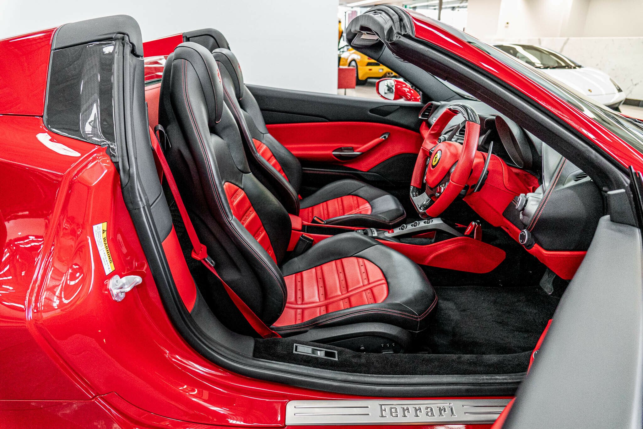 2016 FERRARI 488 SPIDER 7 SP AUTO MAN DUAL CLUTCH 2D CONVERTIBLE