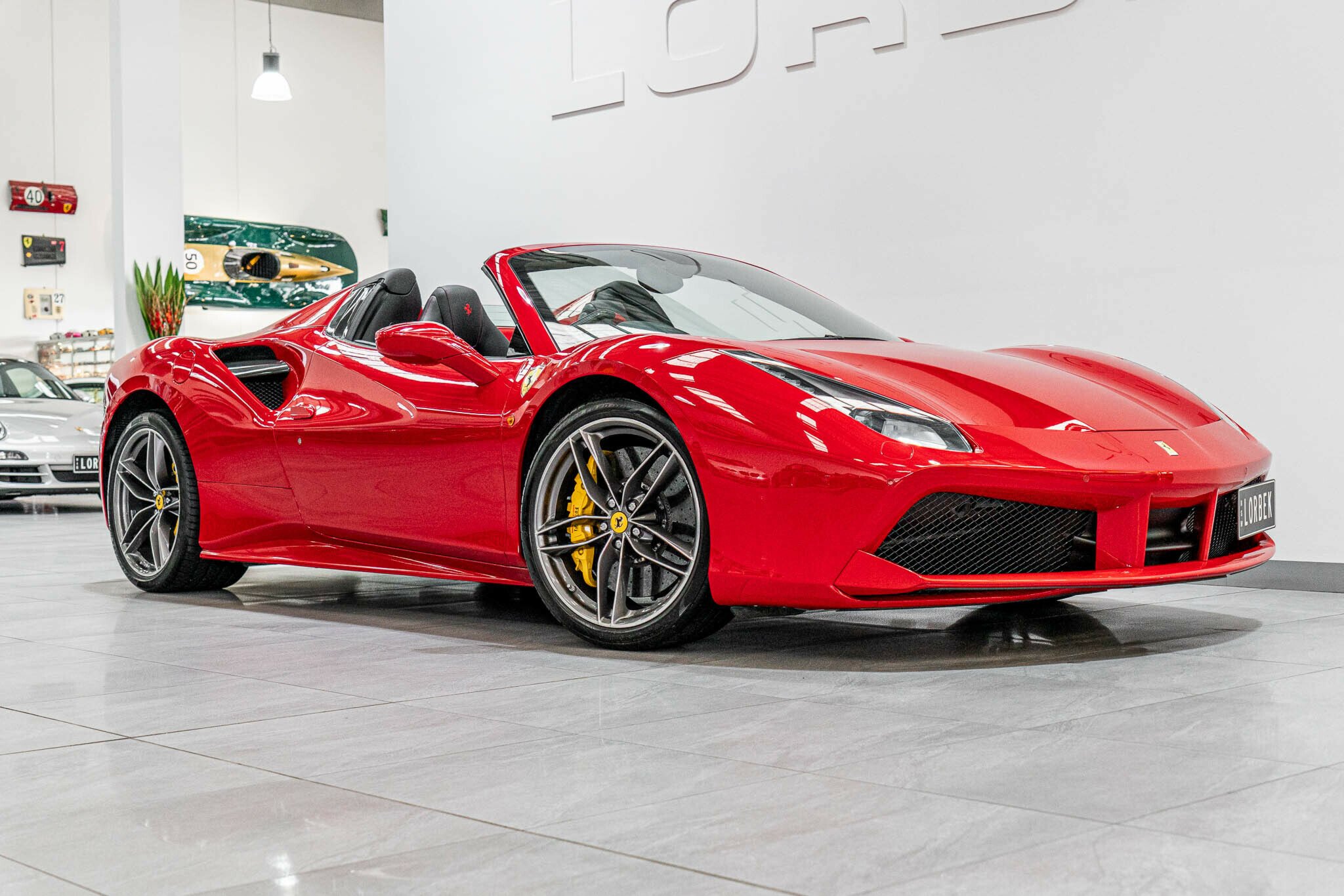 2016 FERRARI 488 SPIDER 7 SP AUTO MAN DUAL CLUTCH 2D CONVERTIBLE