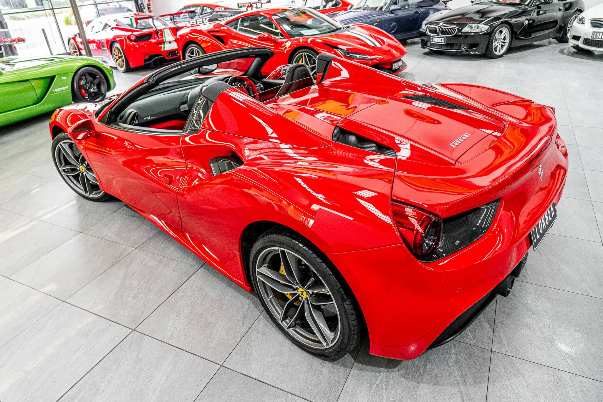 2016 FERRARI 488 SPIDER 7 SP AUTO MAN DUAL CLUTCH 2D CONVERTIBLE