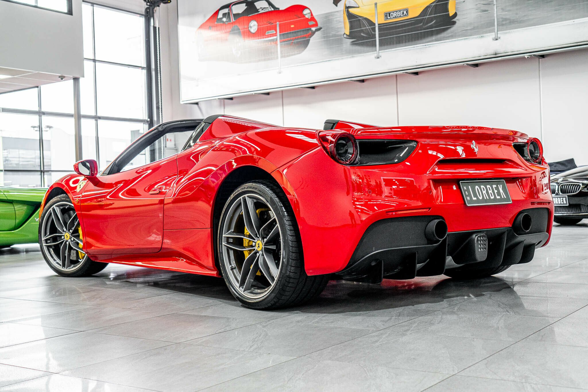 2016 FERRARI 488 SPIDER 7 SP AUTO MAN DUAL CLUTCH 2D CONVERTIBLE