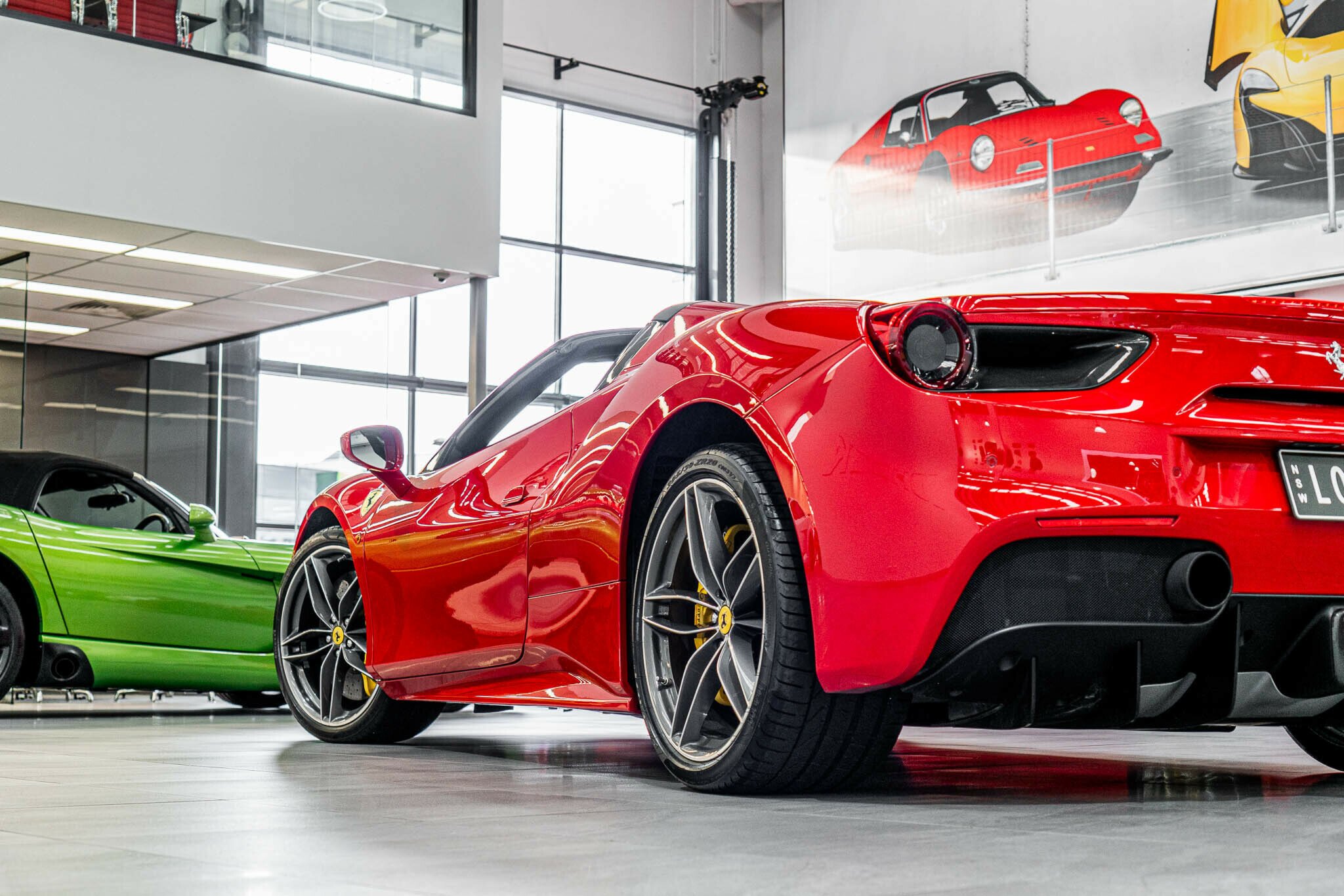 2016 FERRARI 488 SPIDER 7 SP AUTO MAN DUAL CLUTCH 2D CONVERTIBLE