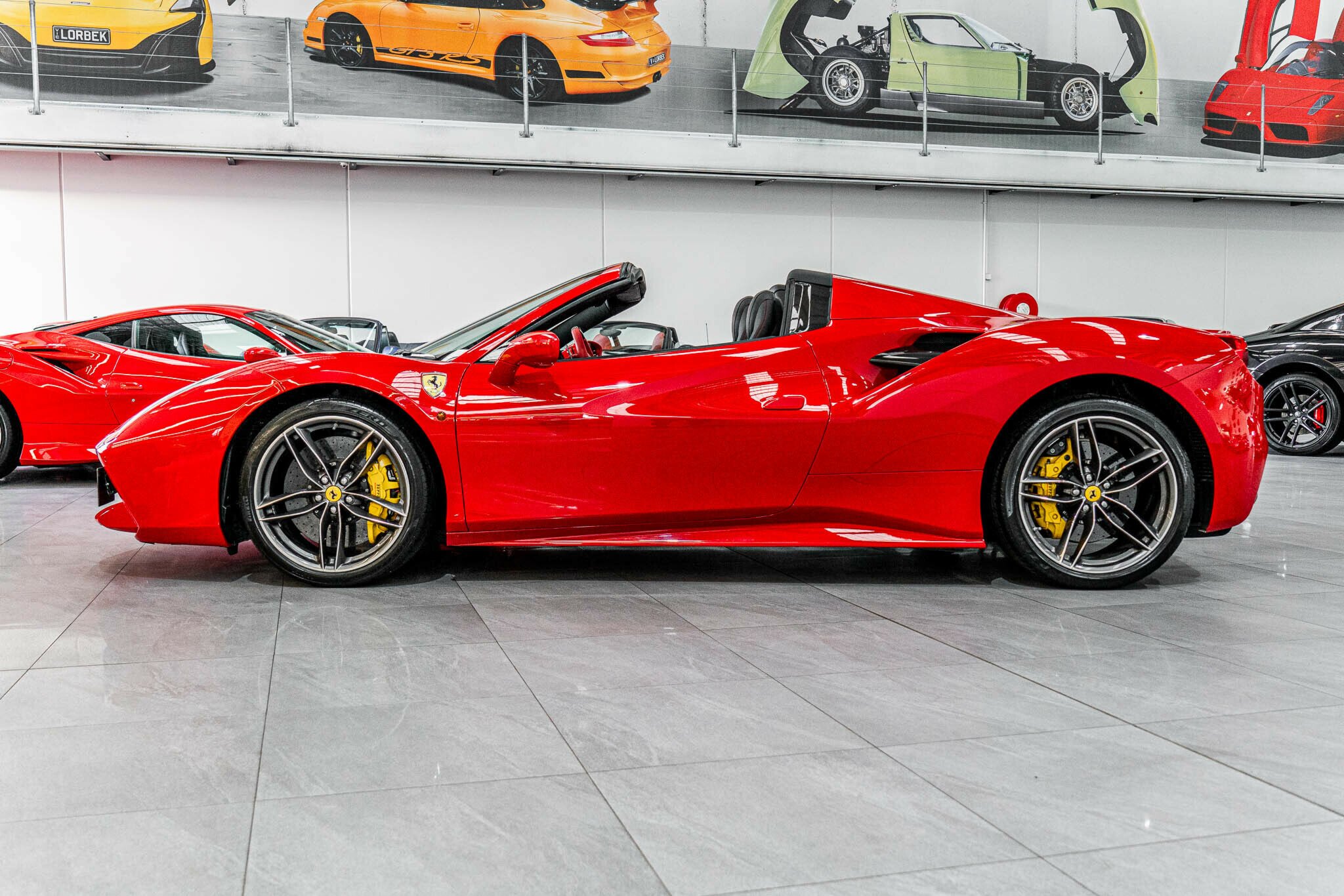 2016 FERRARI 488 SPIDER 7 SP AUTO MAN DUAL CLUTCH 2D CONVERTIBLE