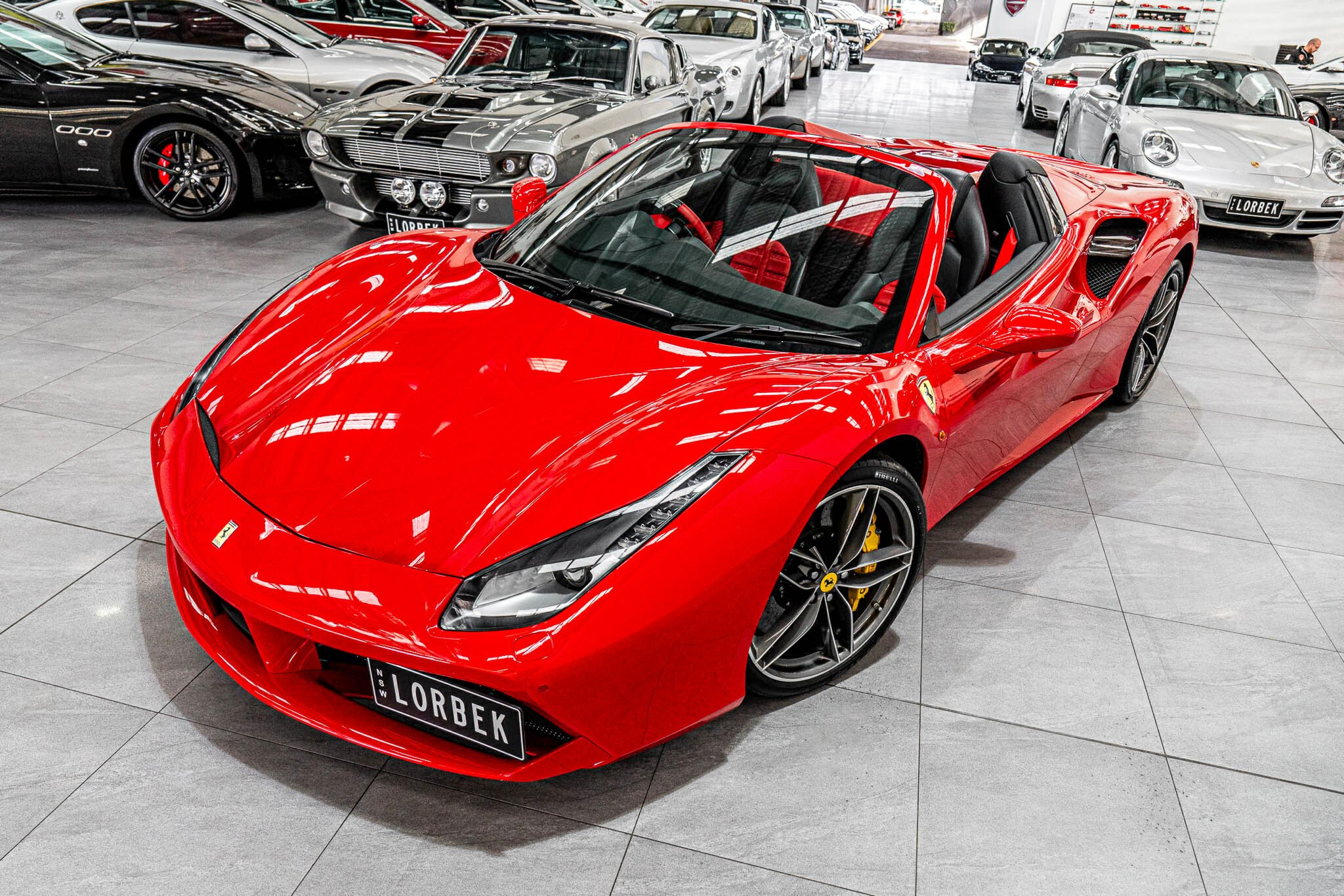 2016 FERRARI 488 SPIDER 7 SP AUTO MAN DUAL CLUTCH 2D CONVERTIBLE